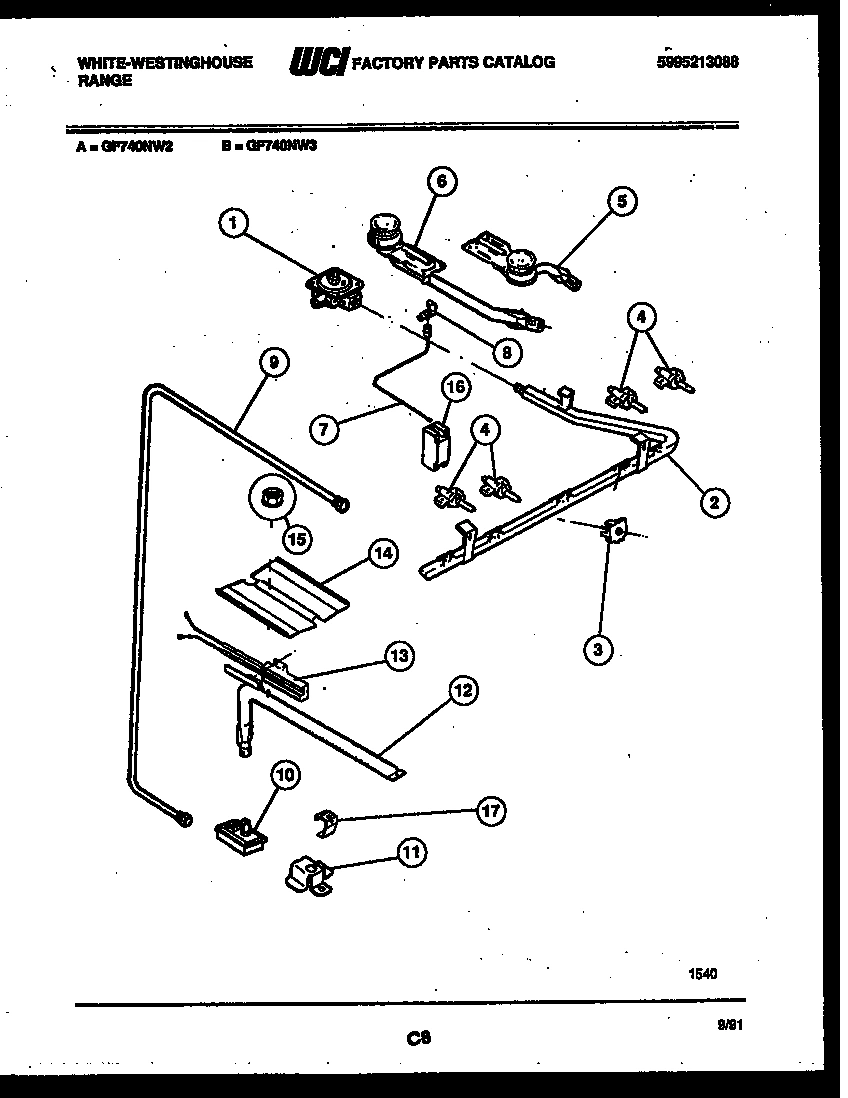 06 - BURNER, MANIFOLD AND GAS CONTROL