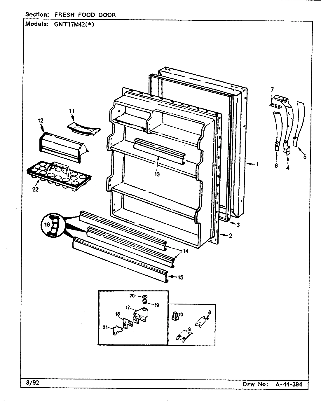 04 - FRESH FOOD DOOR