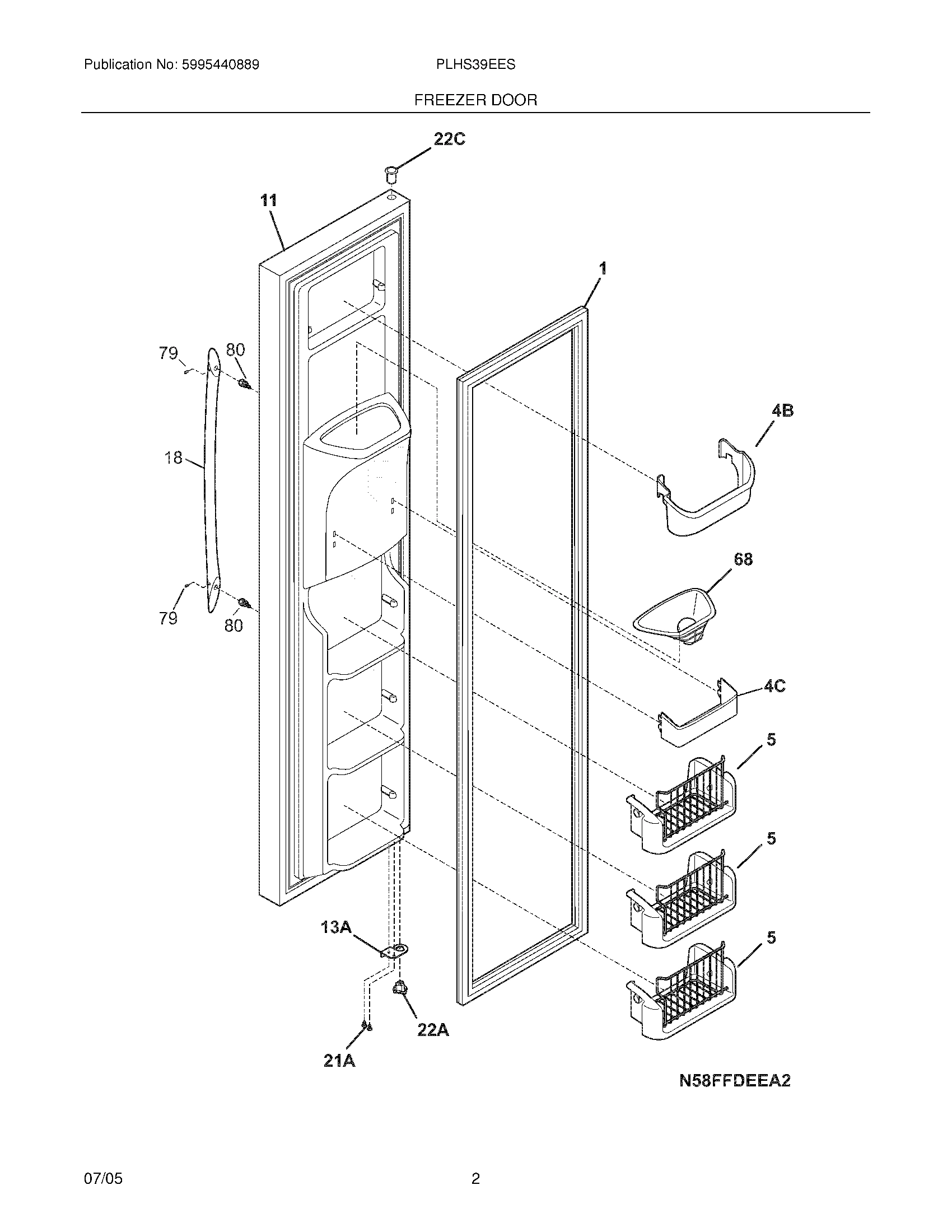 03 - FREEZER DOOR