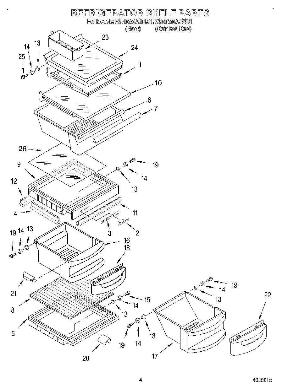 03 - REFRIGERATOR SHELF