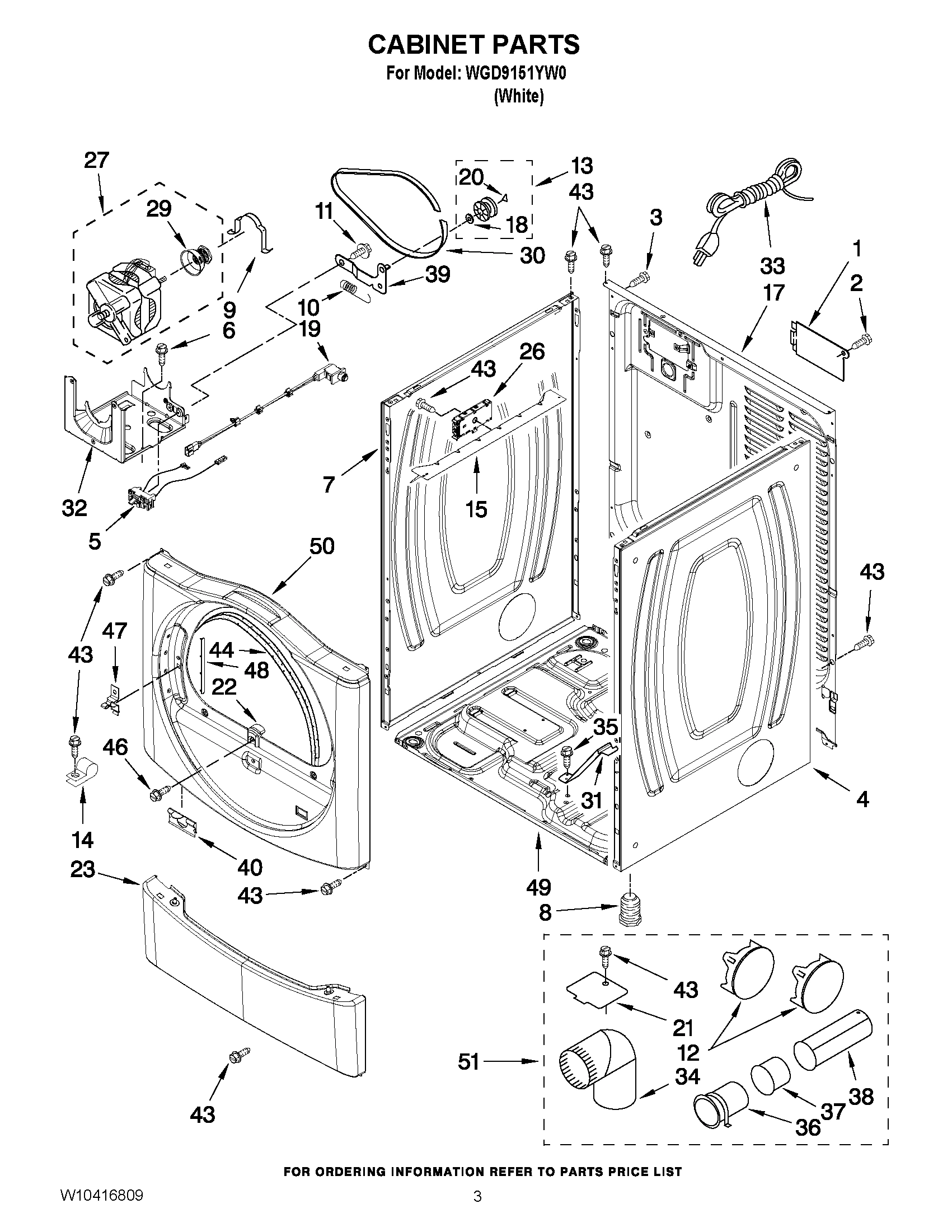 02 - CABINET PARTS
