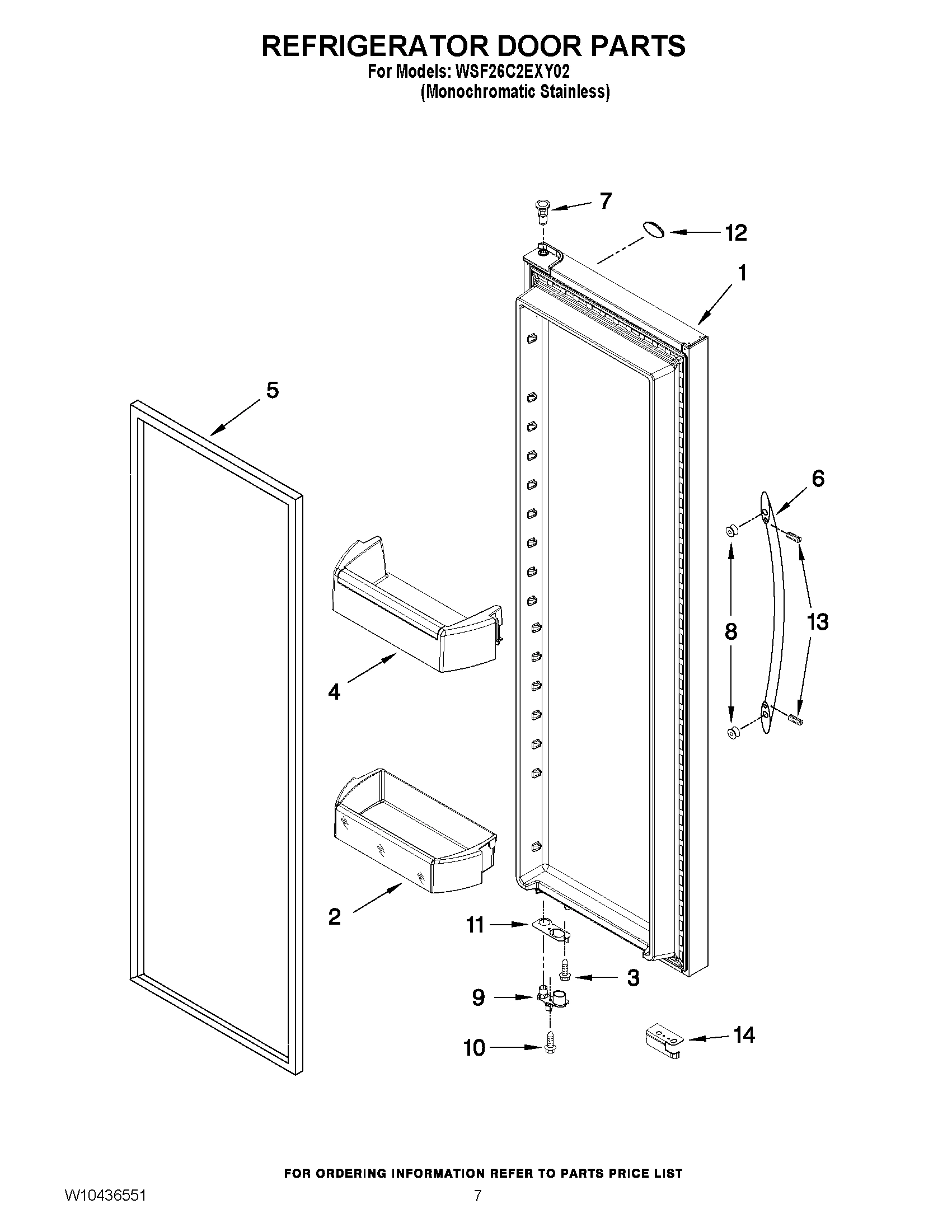 06 - REFRIGERATOR DOOR PARTS