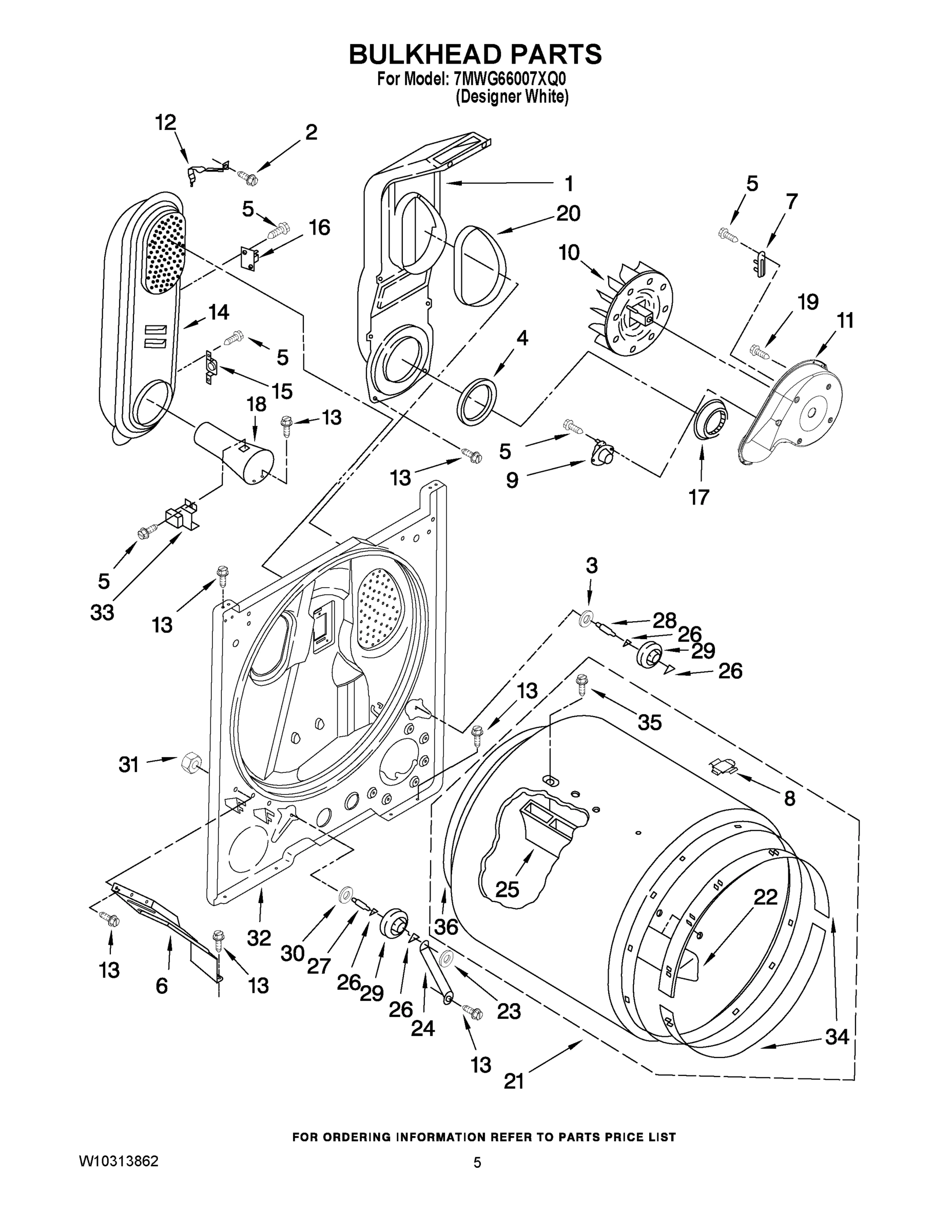03 - BULKHEAD PARTS
