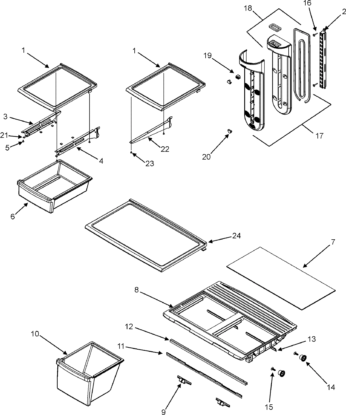 09 - SHELVES & ACCESSORIES