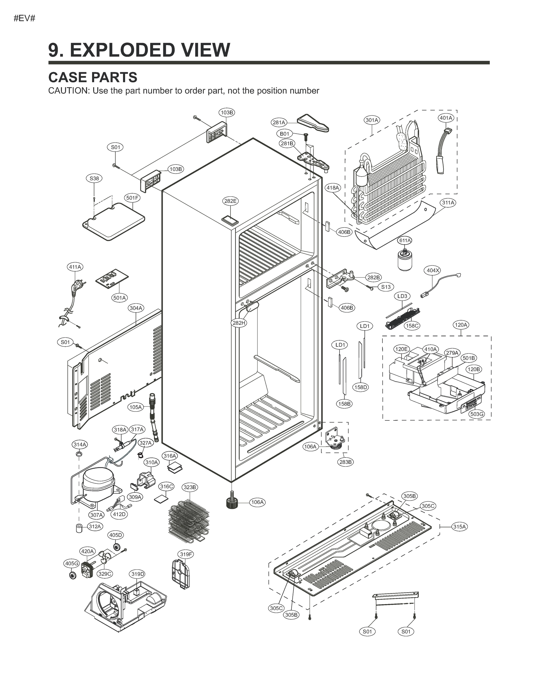 CASE PARTS