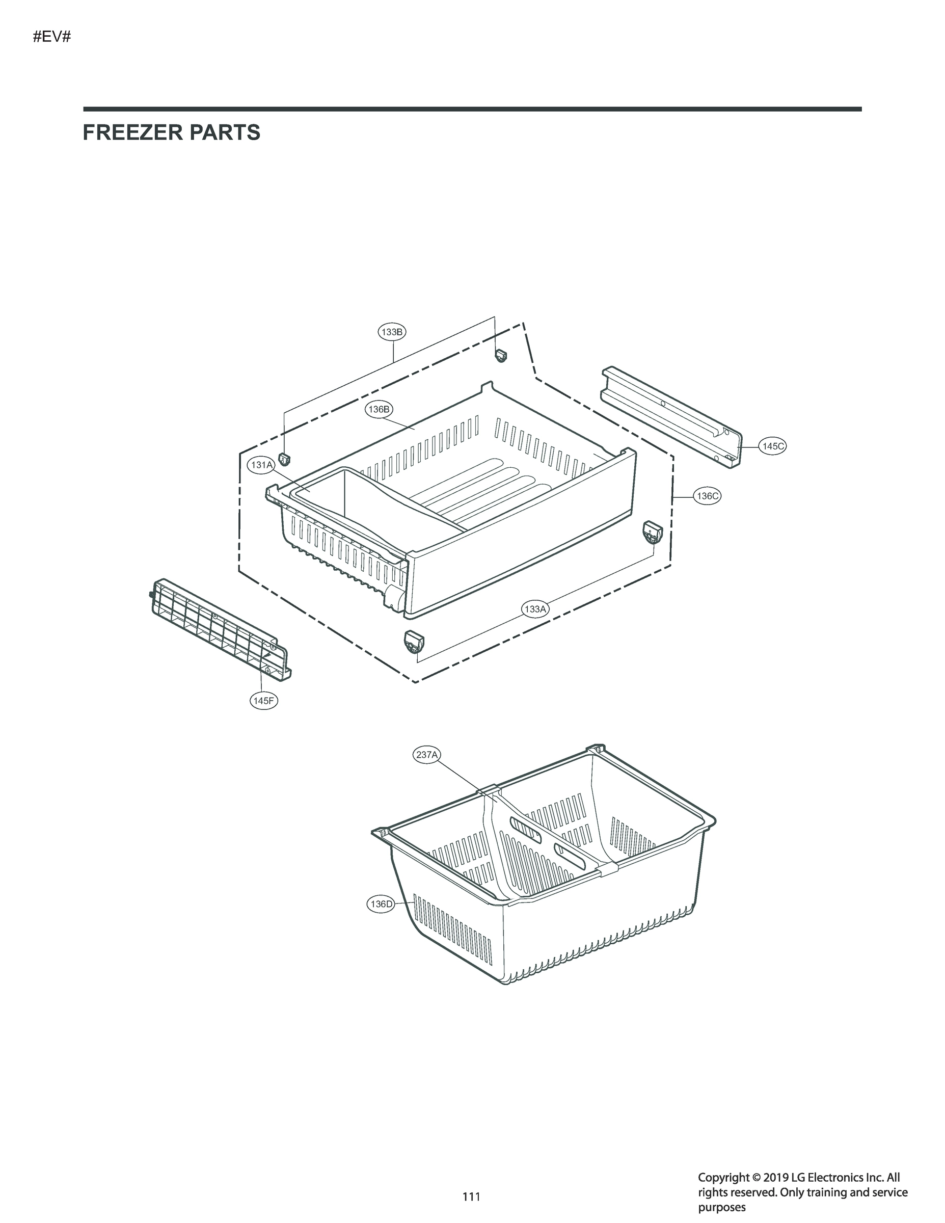 FREEZER PARTS