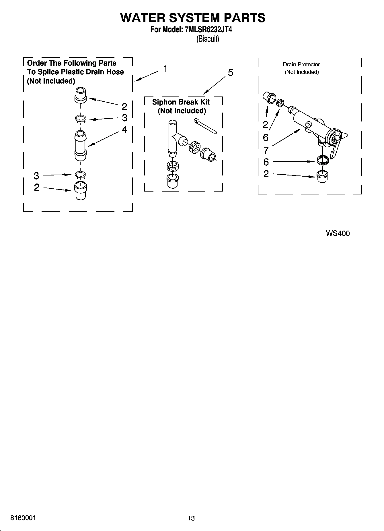 09 - WATER SYSTEM PARTS
