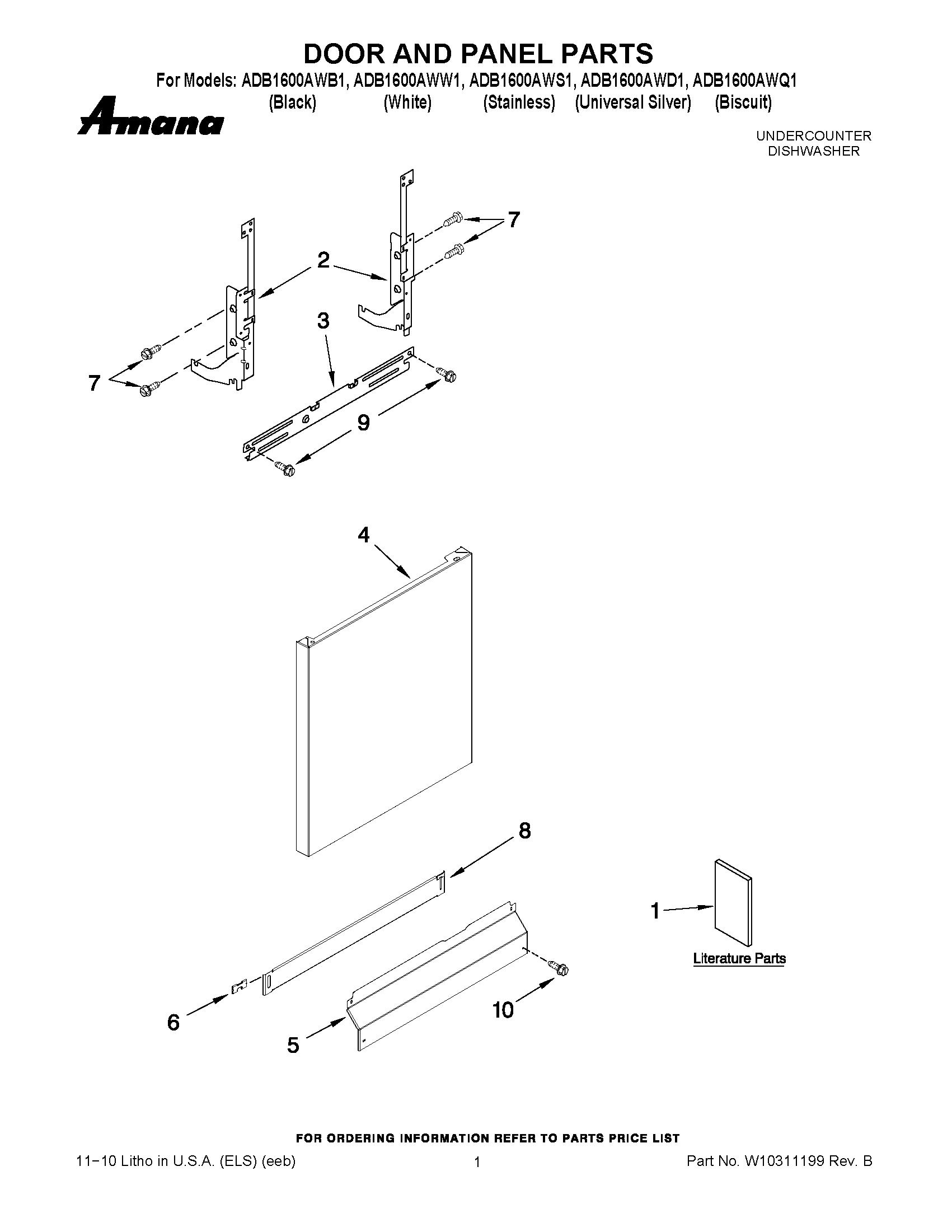 01 - DOOR AND PANEL PARTS