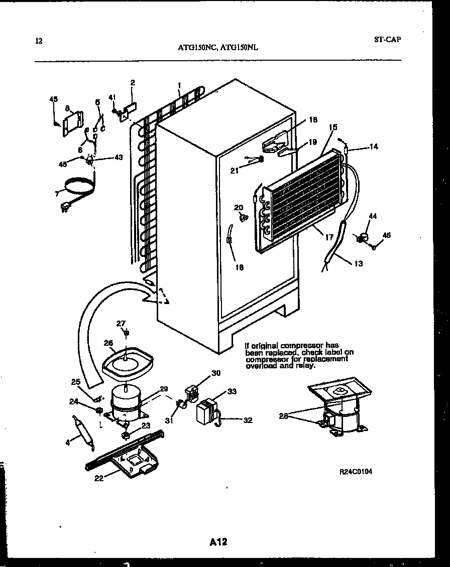 07 - SYSTEM AND AUTOMATIC DEFROST PARTS