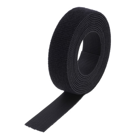 Cable Tie Velcro Black 80" perf every 8"