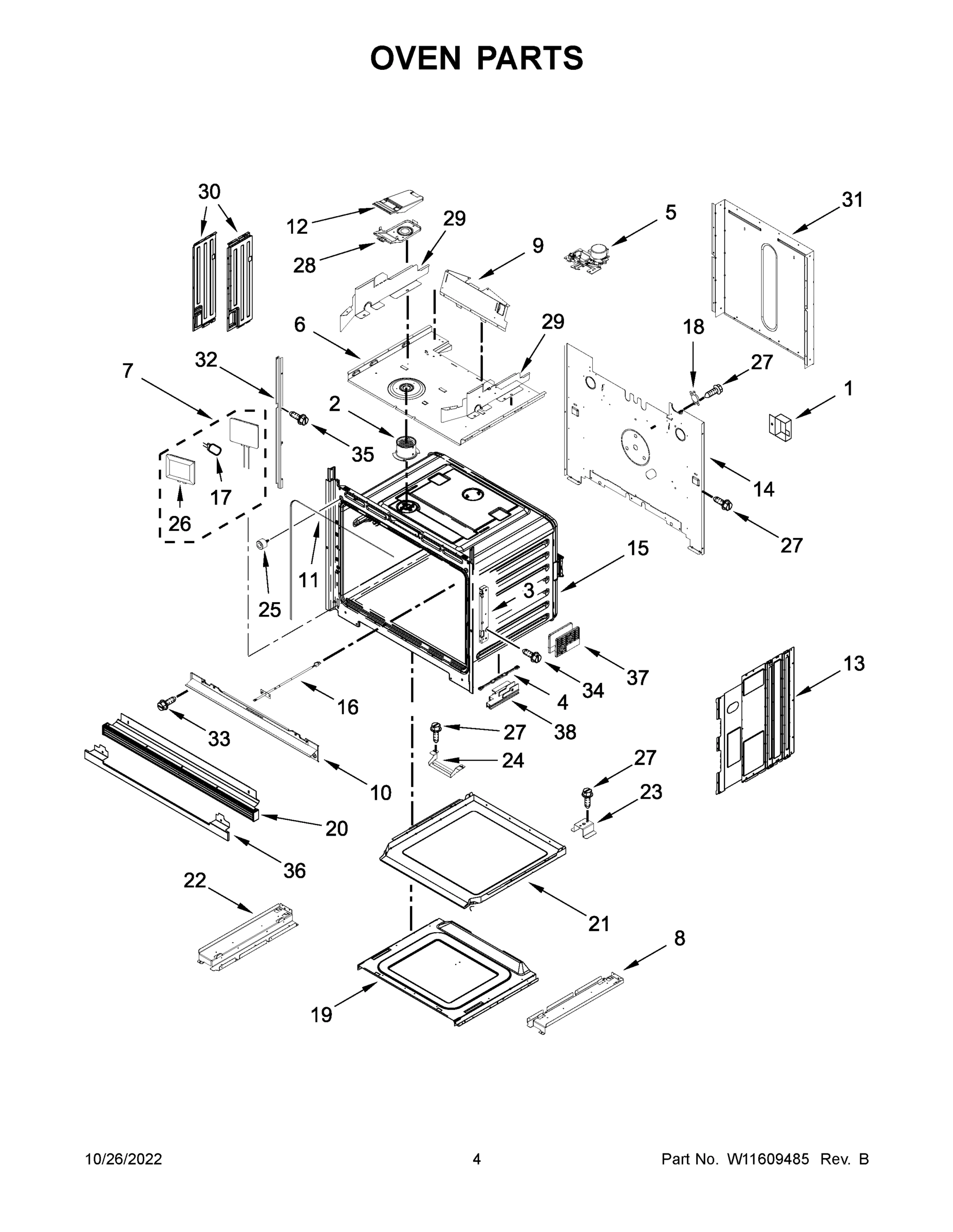 03 - OVEN PARTS