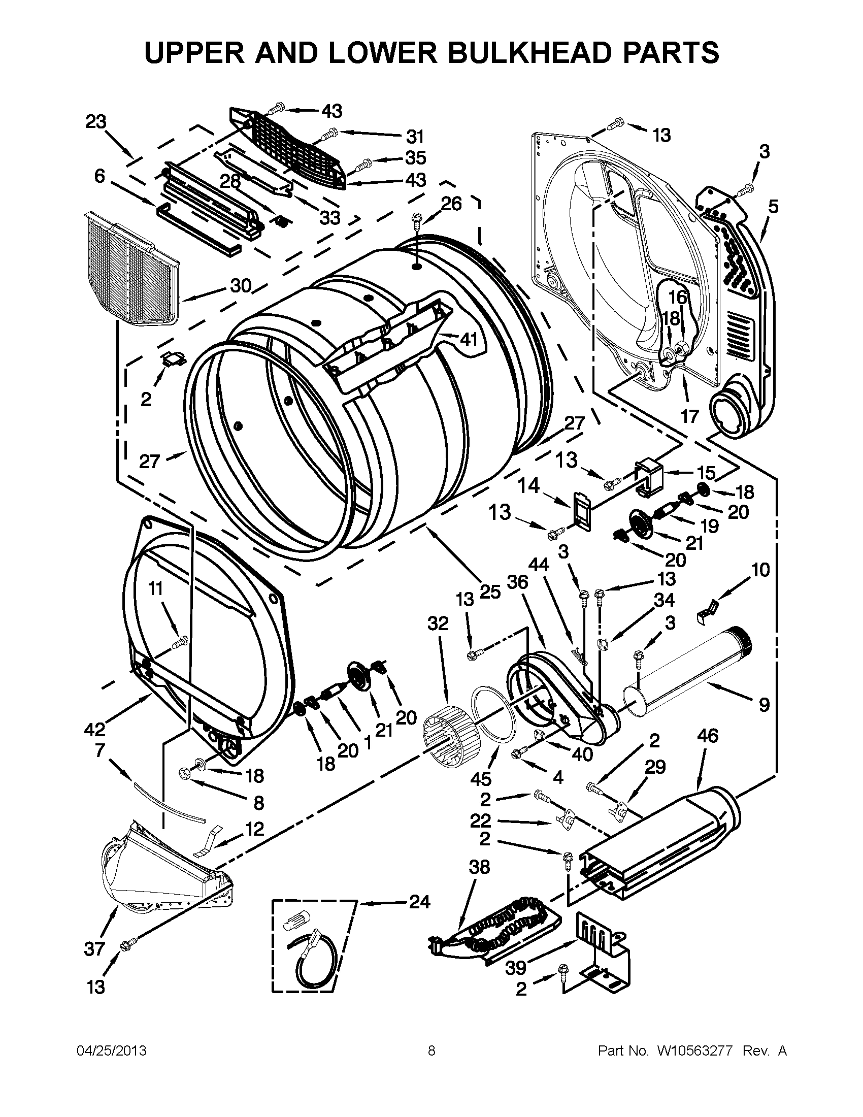 04 - UPPER AND LOWER BULKHEAD PARTS