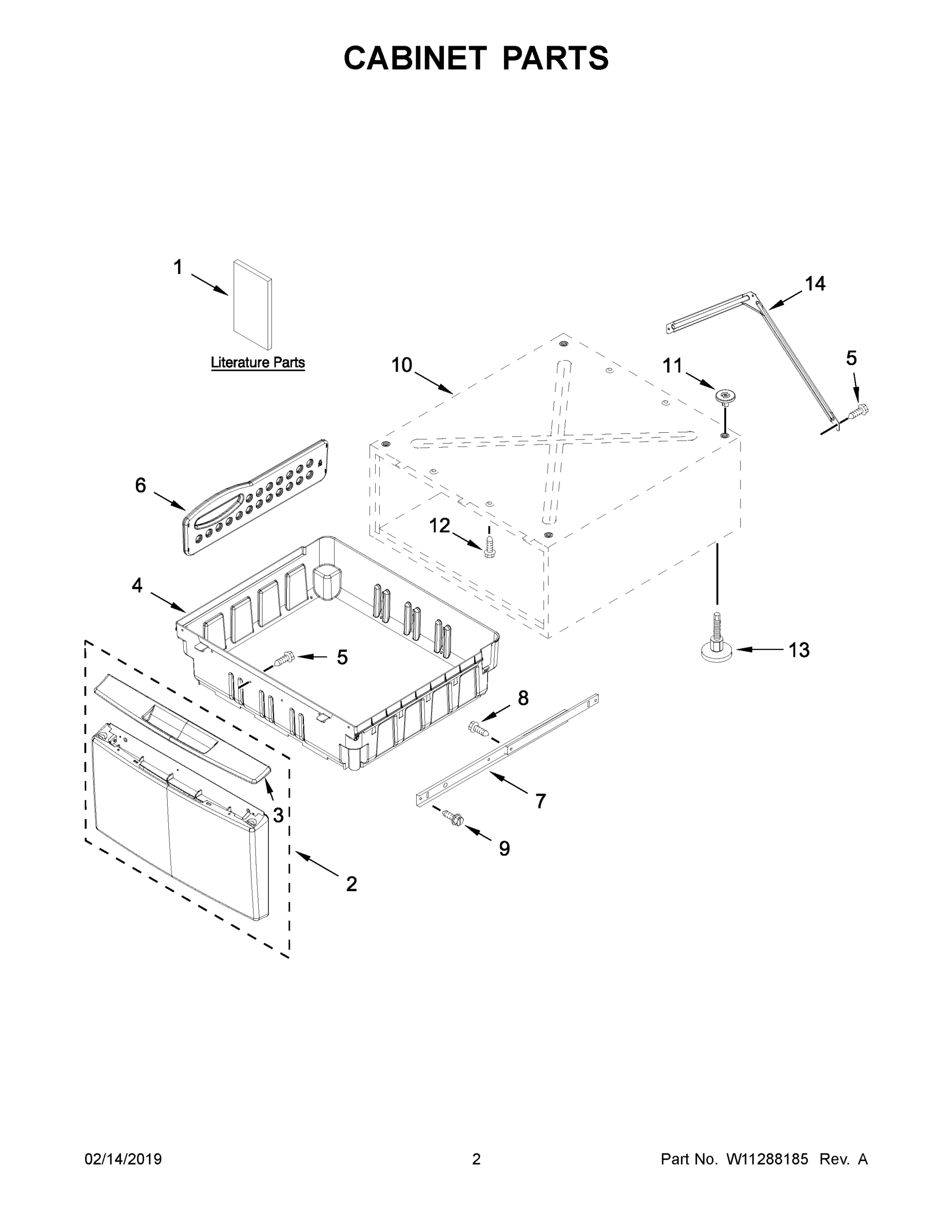 02 - CABINET PARTS