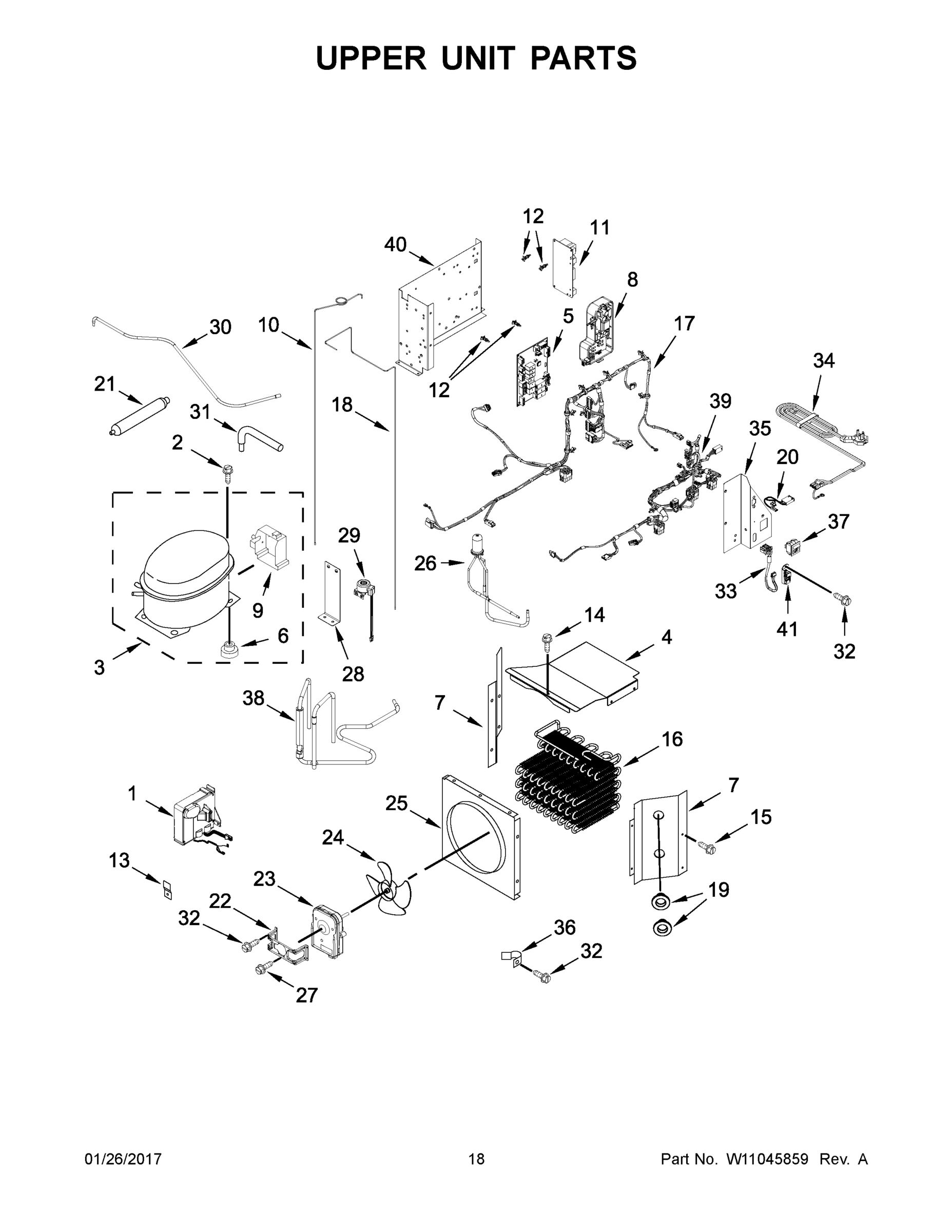 10 - UPPER UNIT PARTS