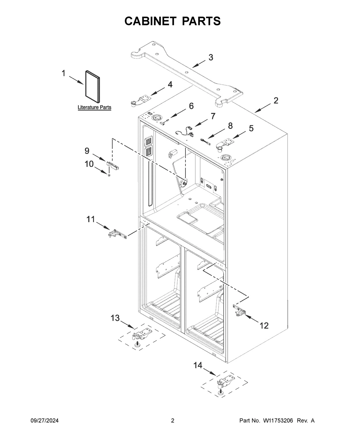 02 - CABINET PARTS