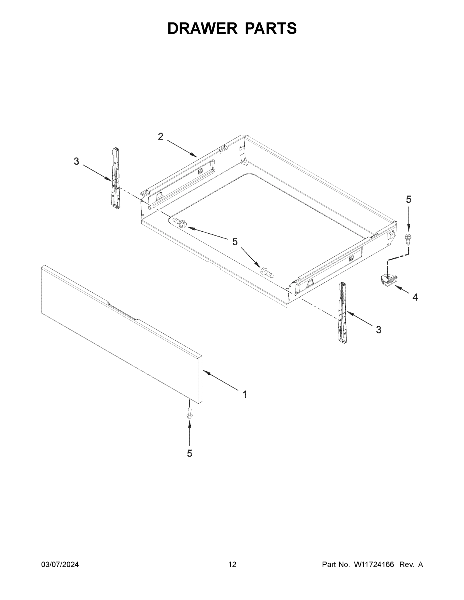 07 - DRAWER PARTS