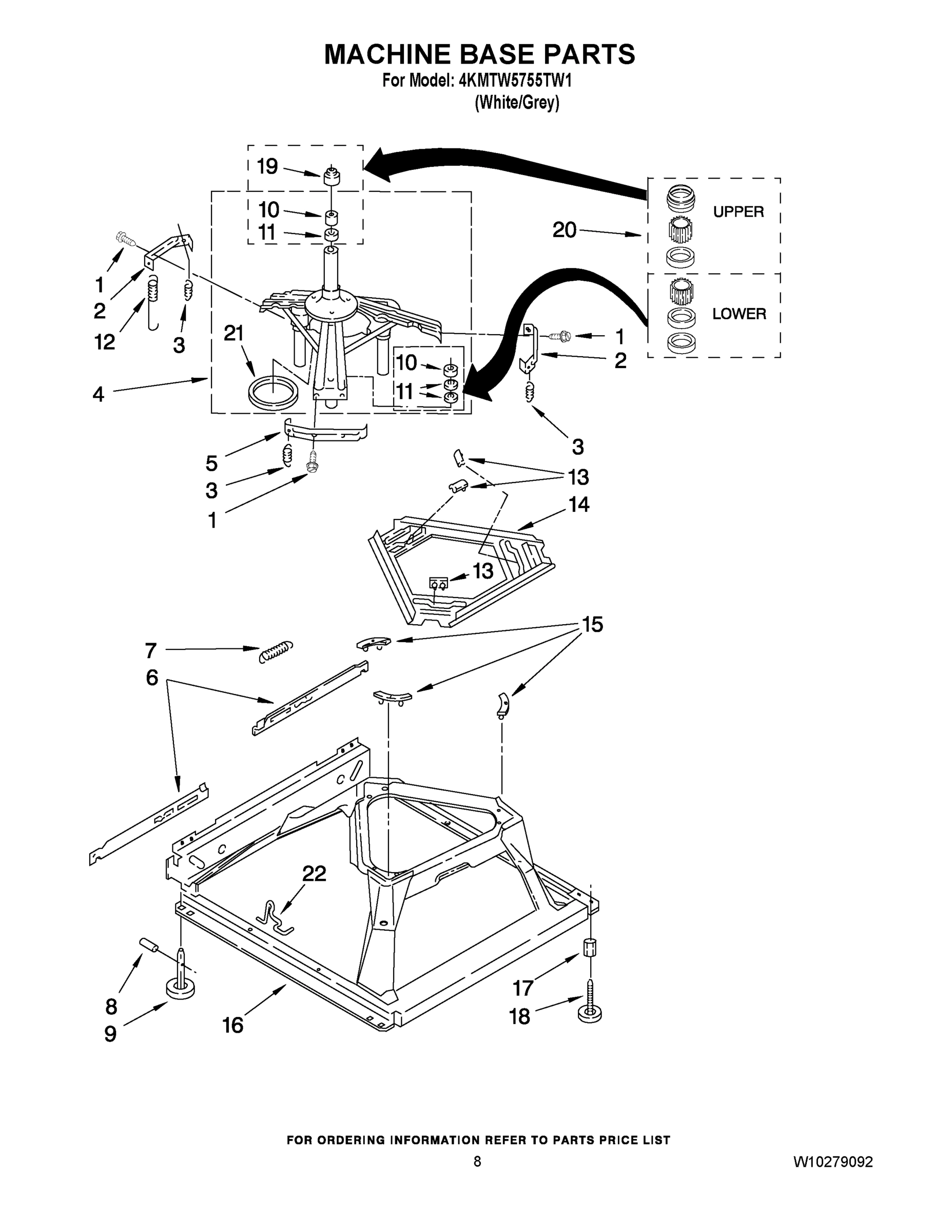 05 - MACHINE BASE PARTS