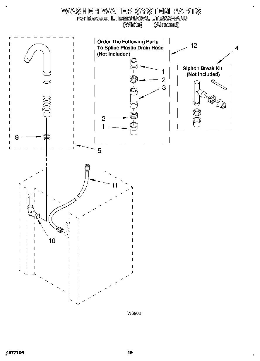 13 - WASHER WATER SYSTEM