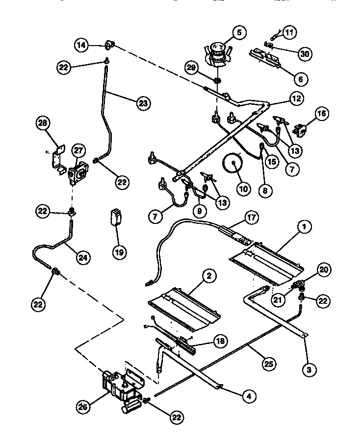 06 - BURNER, MANIFOLD AND GAS CONTROL
