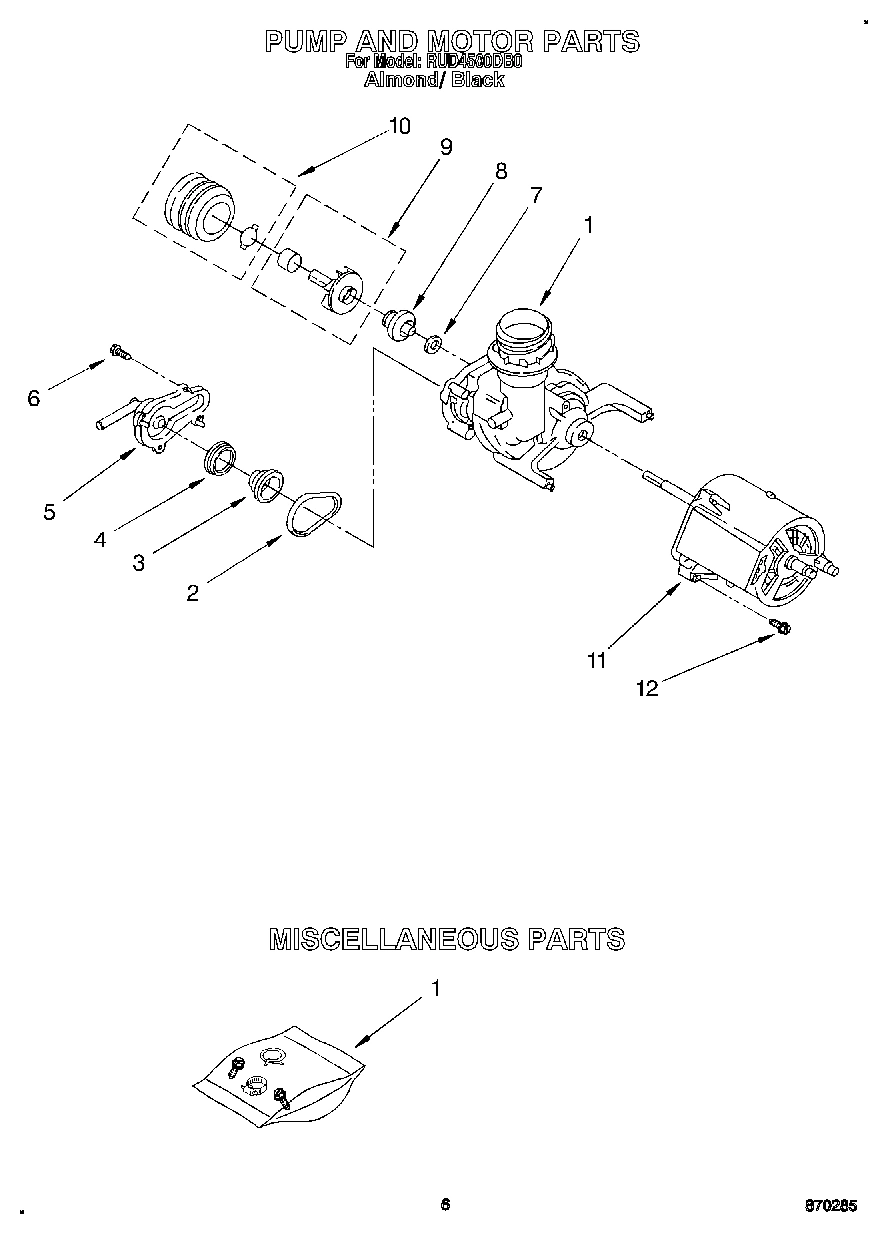 05 - PUMP AND MOTOR, MISCELLANEOUS