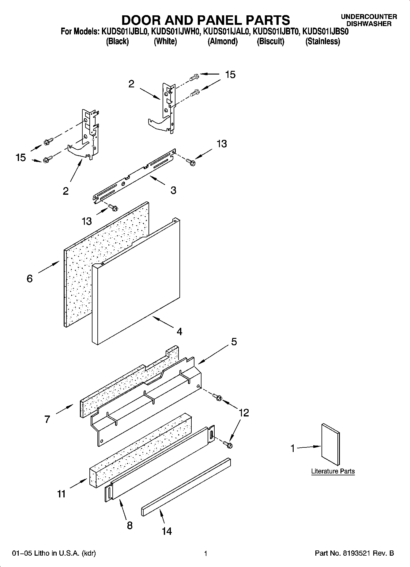 01 - DOOR AND PANEL PARTS