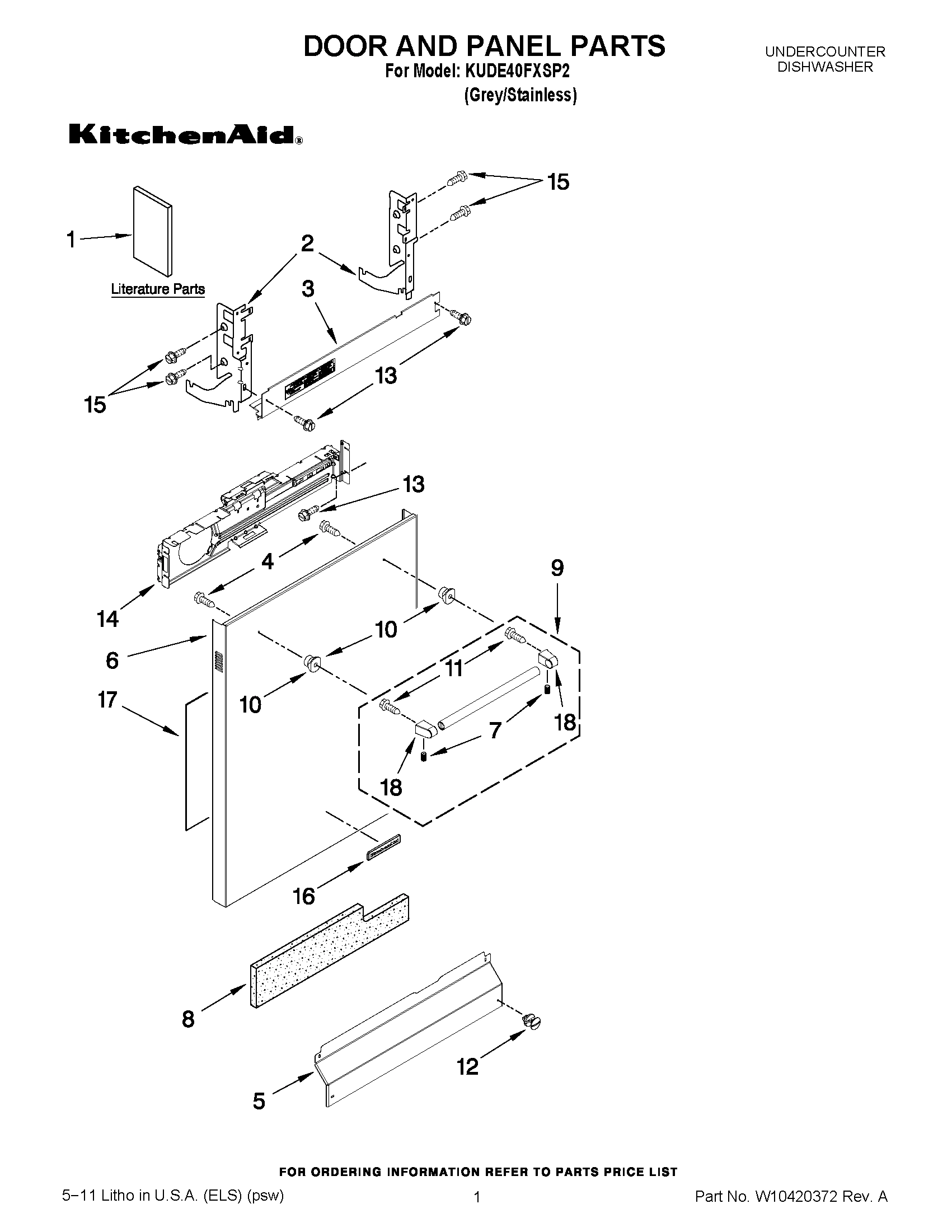 01 - DOOR AND PANEL PARTS