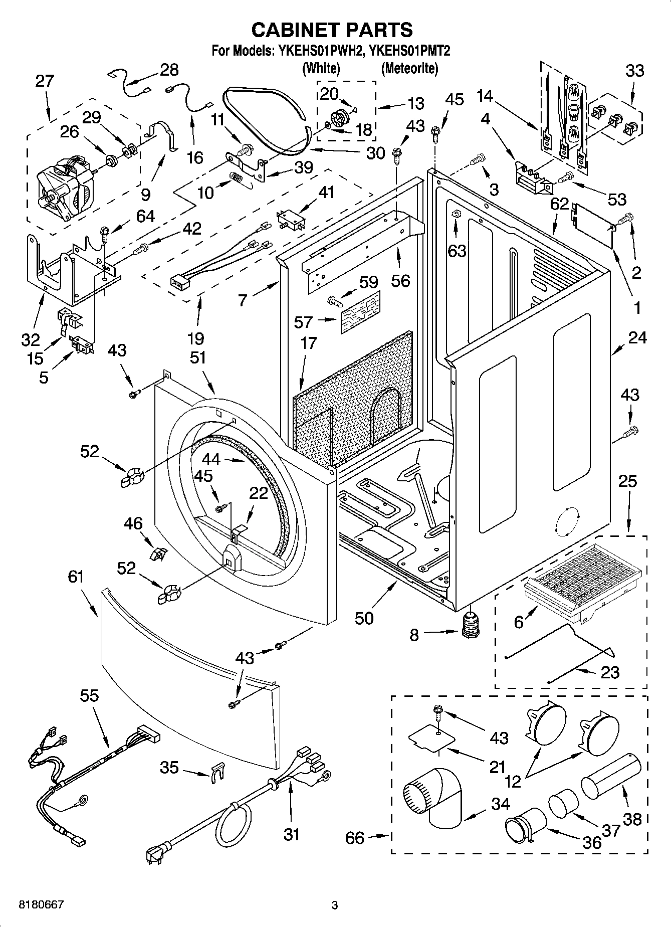 02 - CABINET PARTS