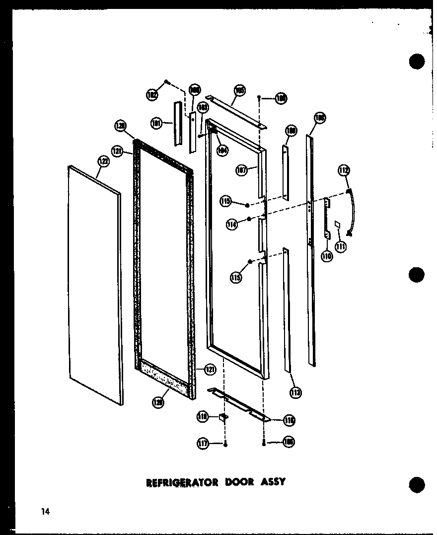 09 - REF DOOR ASSY