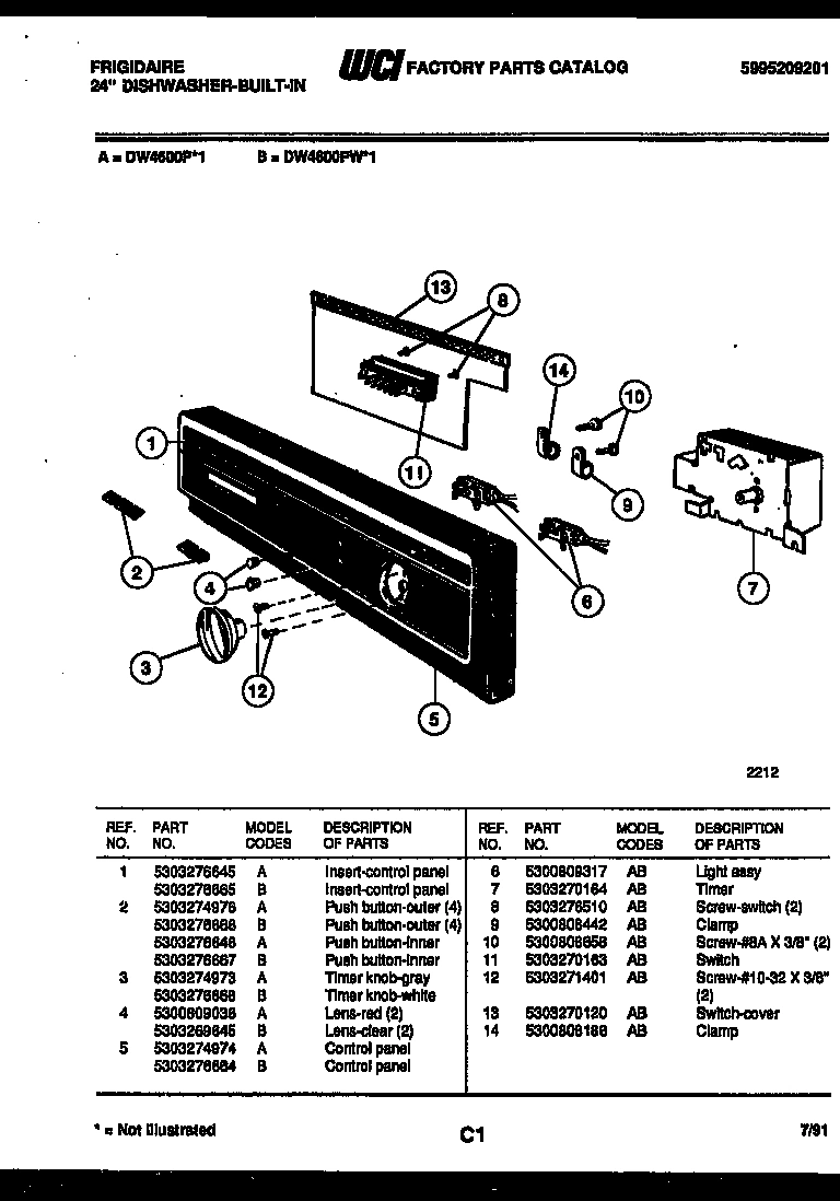02 - CONSOLE AND CONTROL PARTS