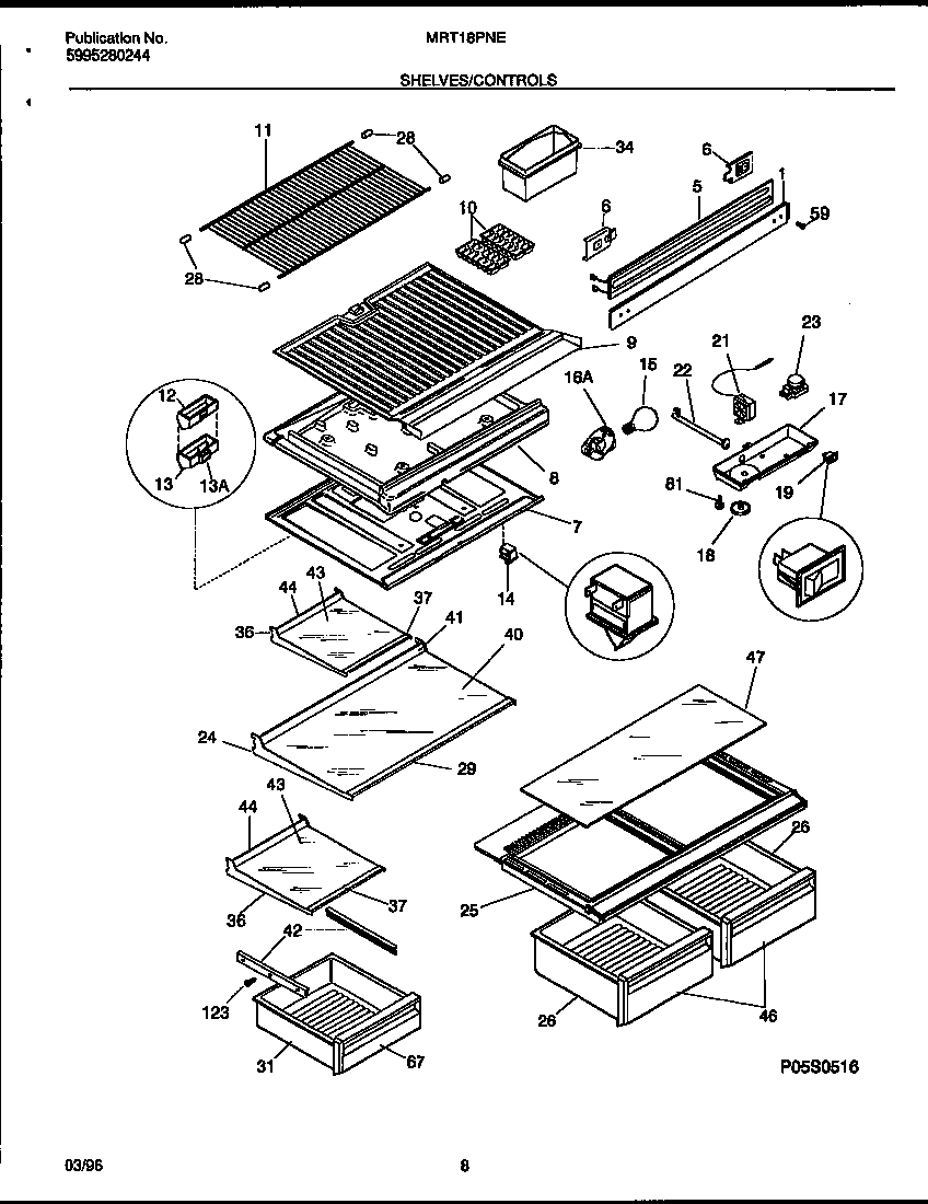 04 - SHELVES/CONTROLS