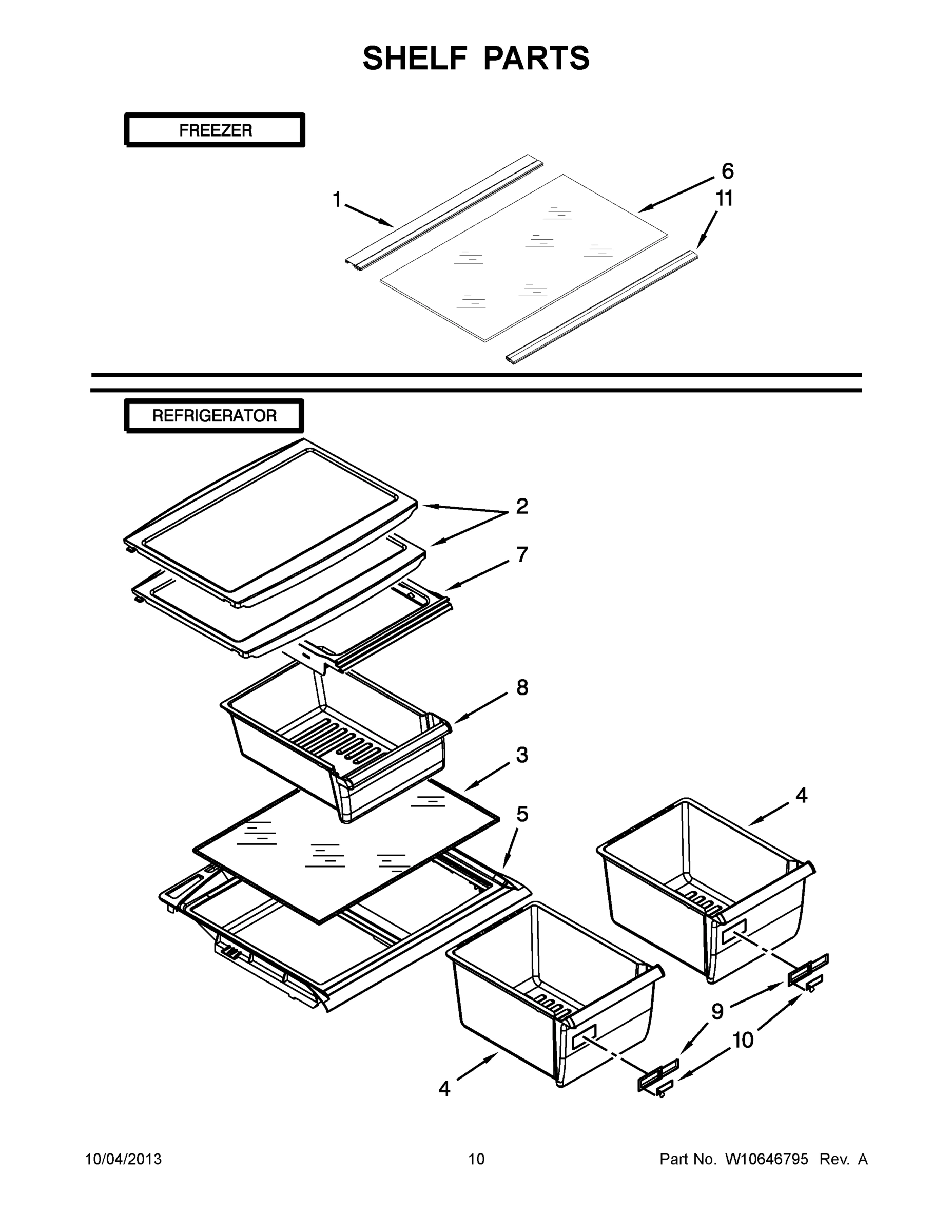 06 - SHELF PARTS