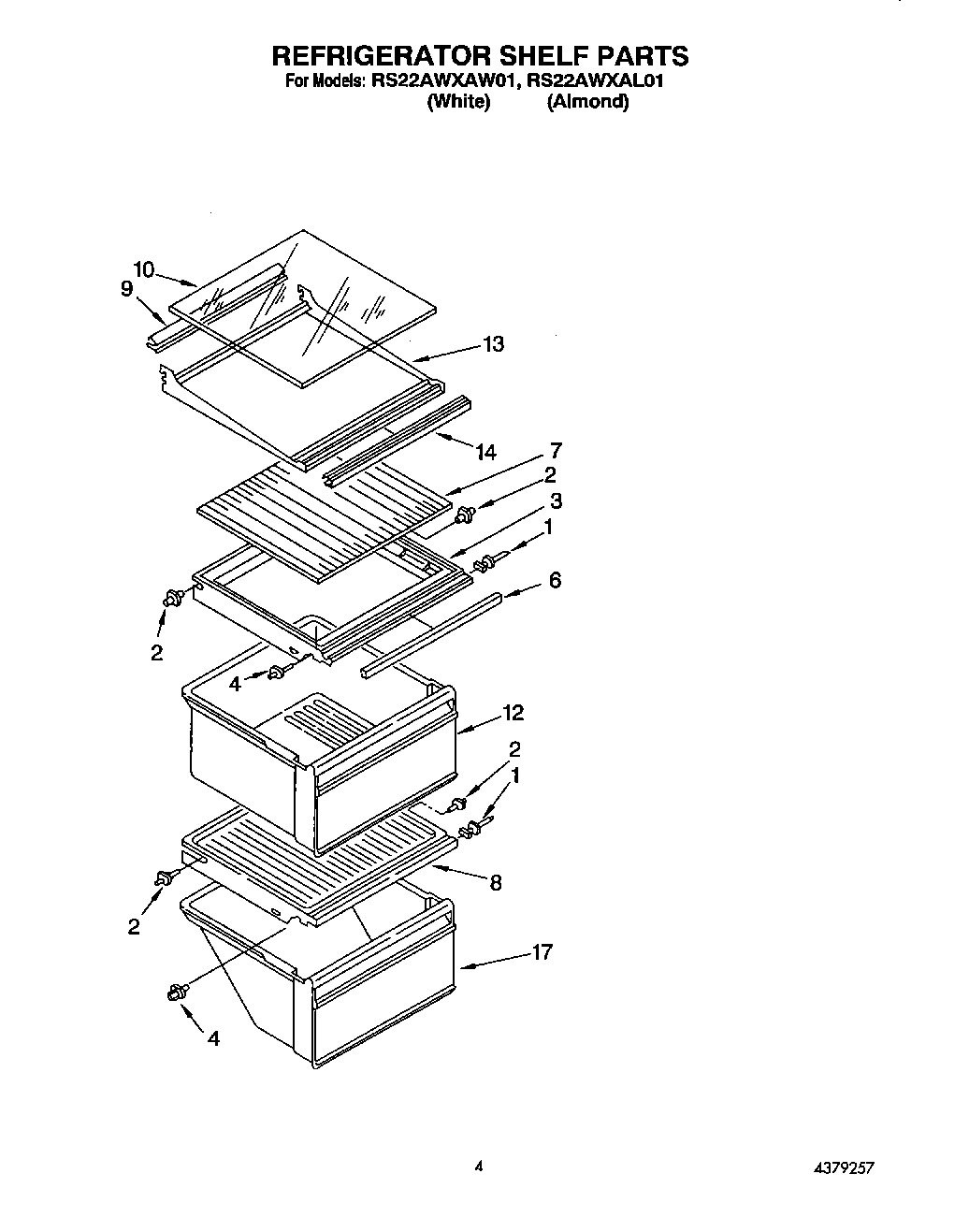 03 - REFRIGERATOR SHELF