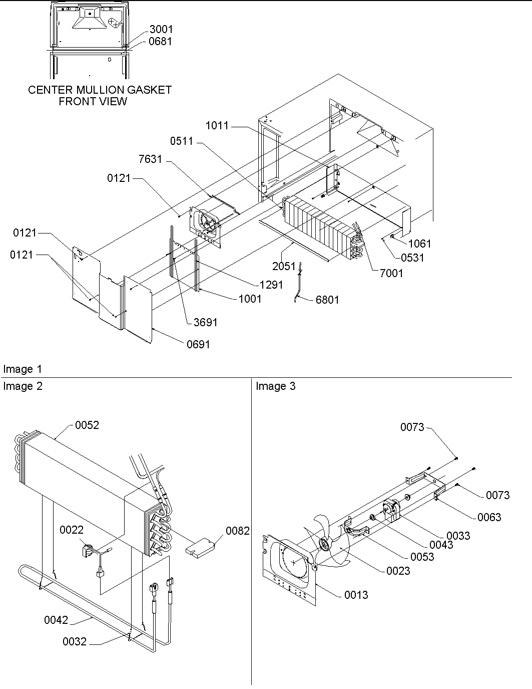 04 - Evaporator & Fan Motor Assy