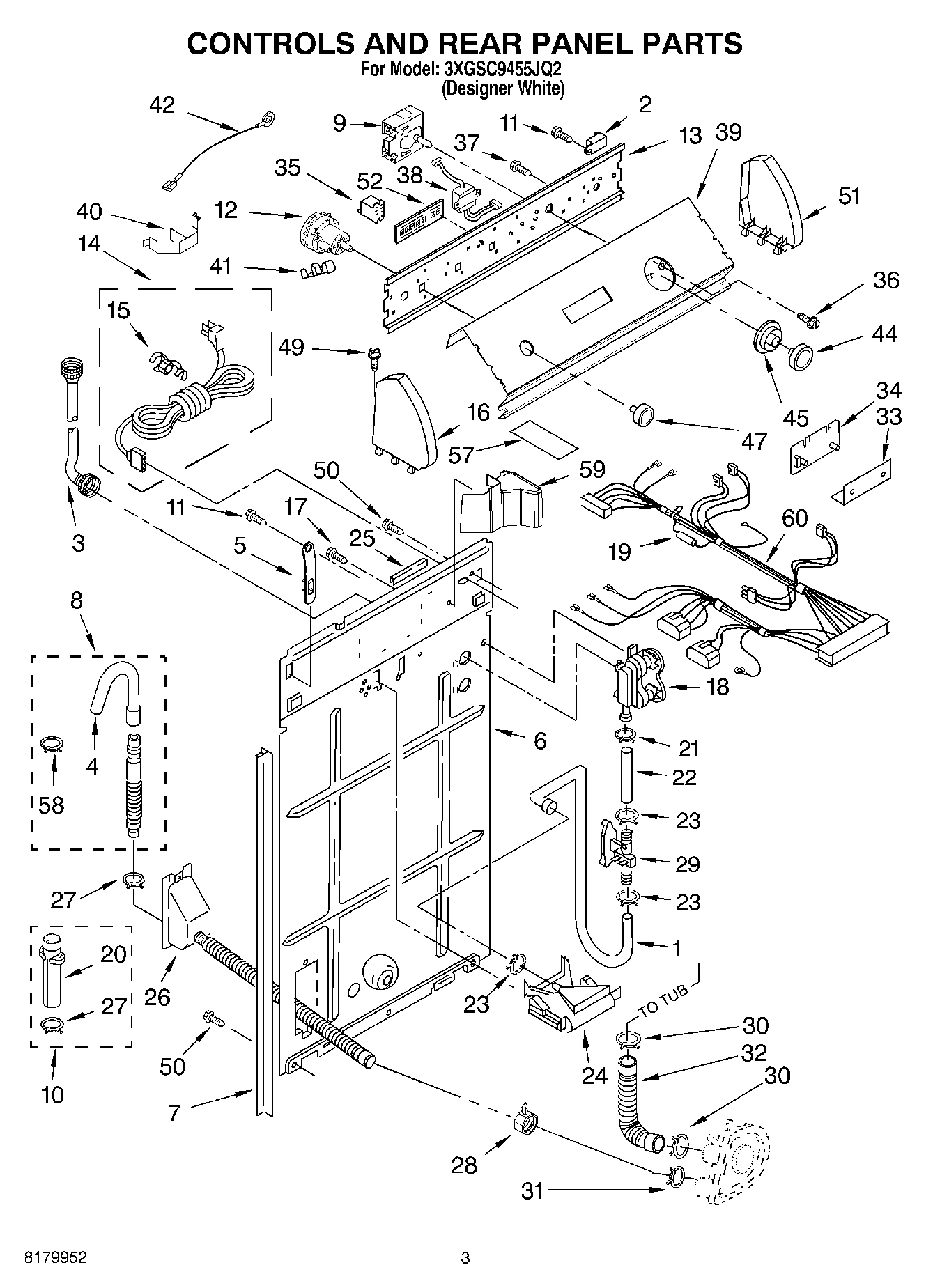 02 - CONTROLS AND REAR PANEL PARTS