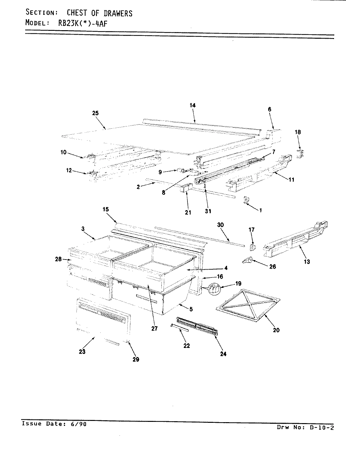01 - CHEST OF DRAWERS