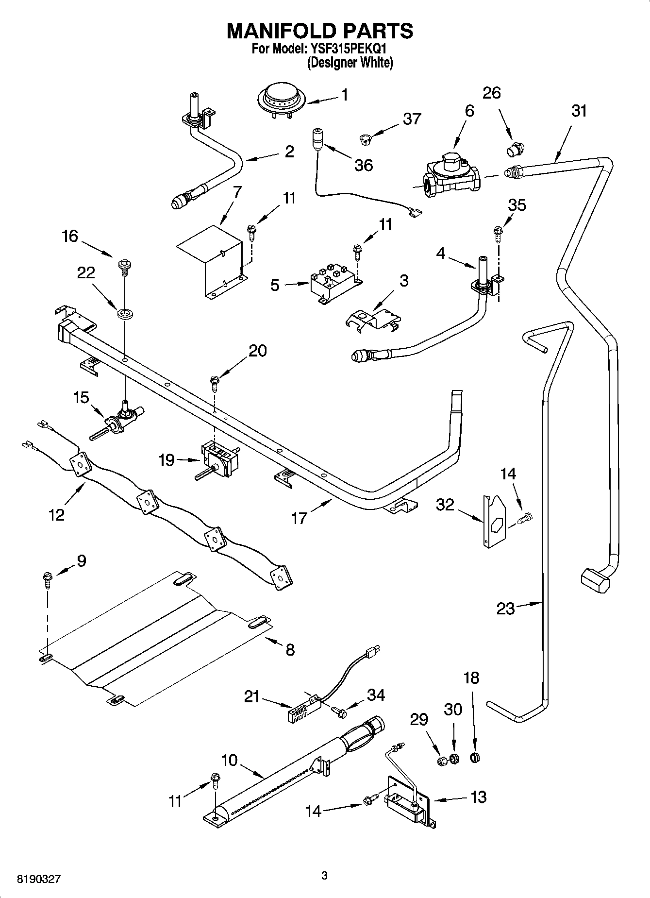 03 - MANIFOLD PARTS