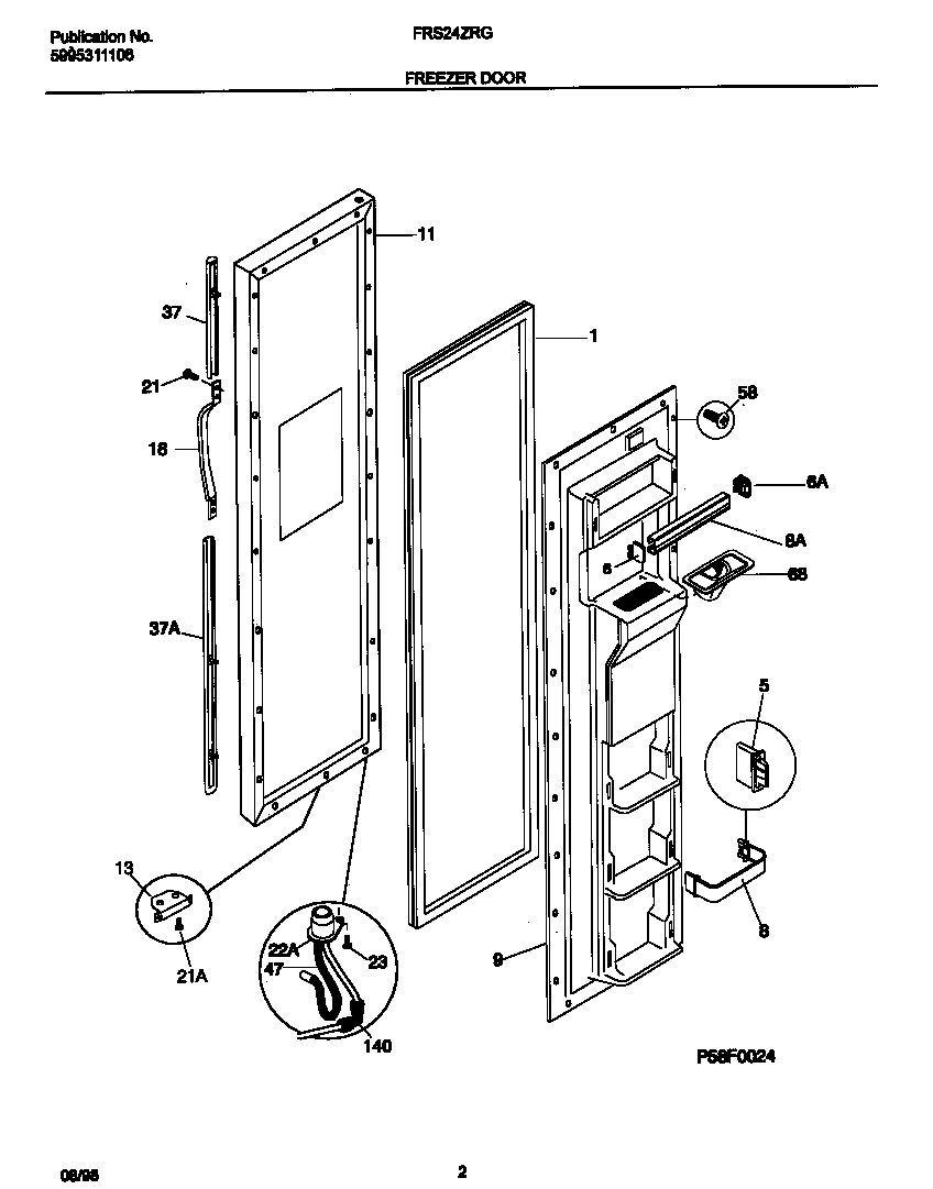 02 - FREEZER DOOR