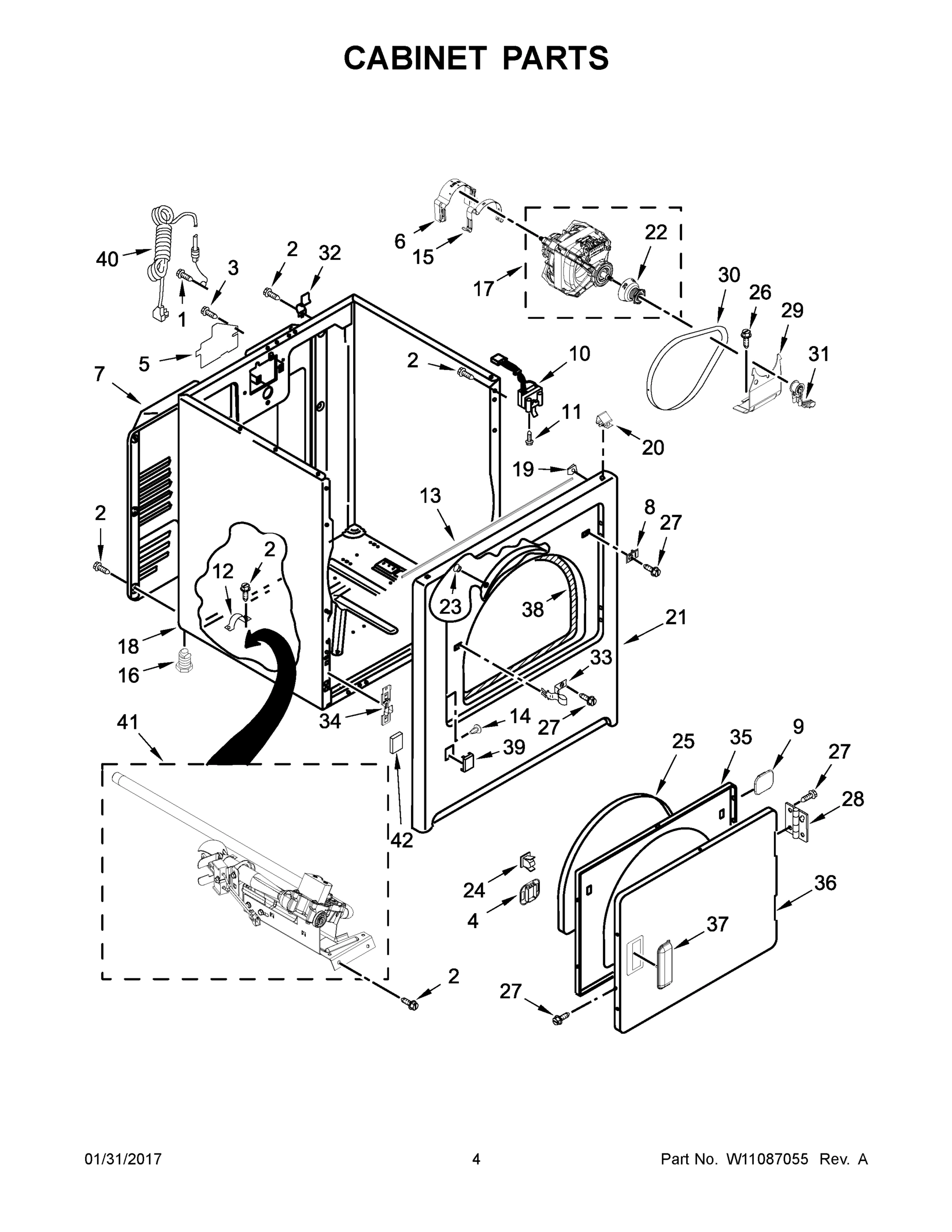 03 - CABINET PARTS