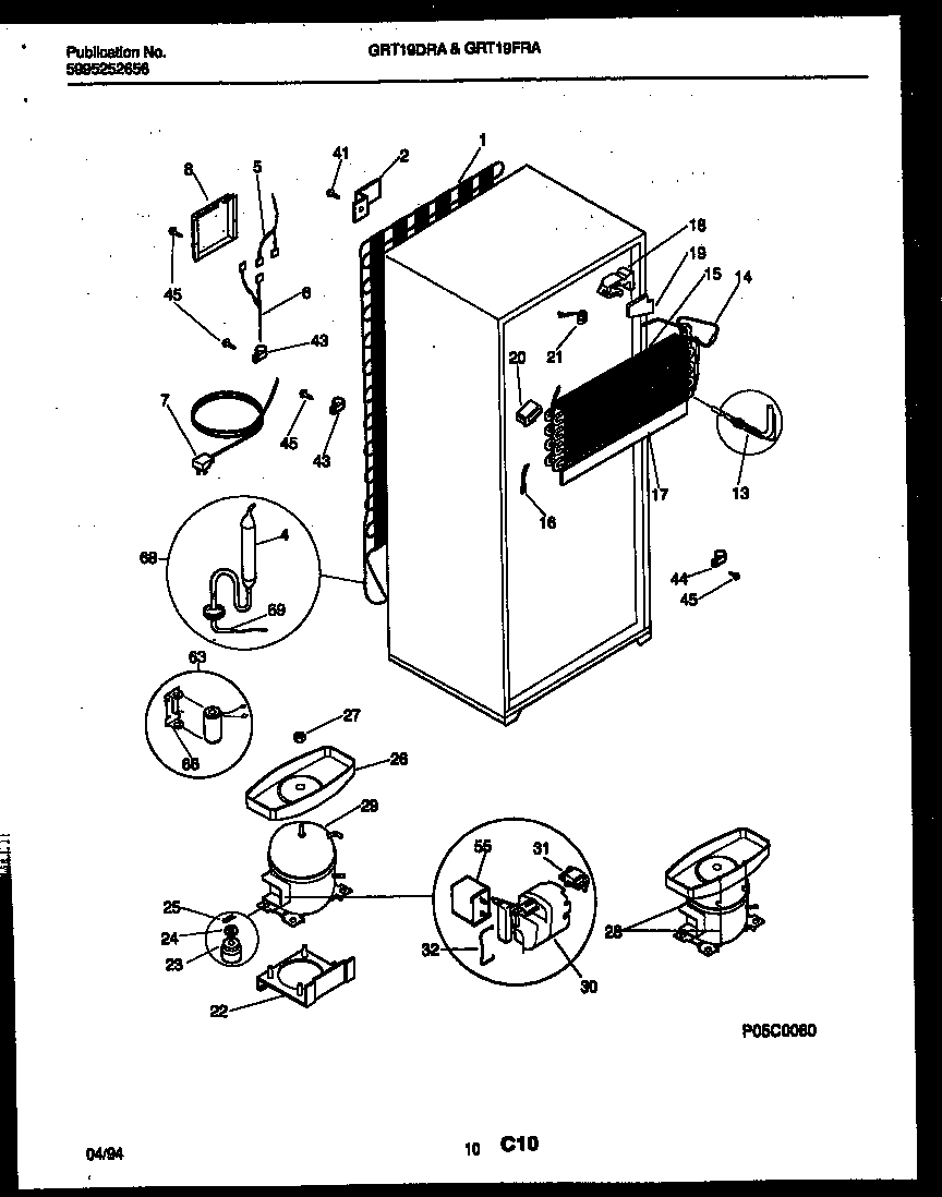 06 - SYSTEM AND AUTOMATIC DEFROST PARTS