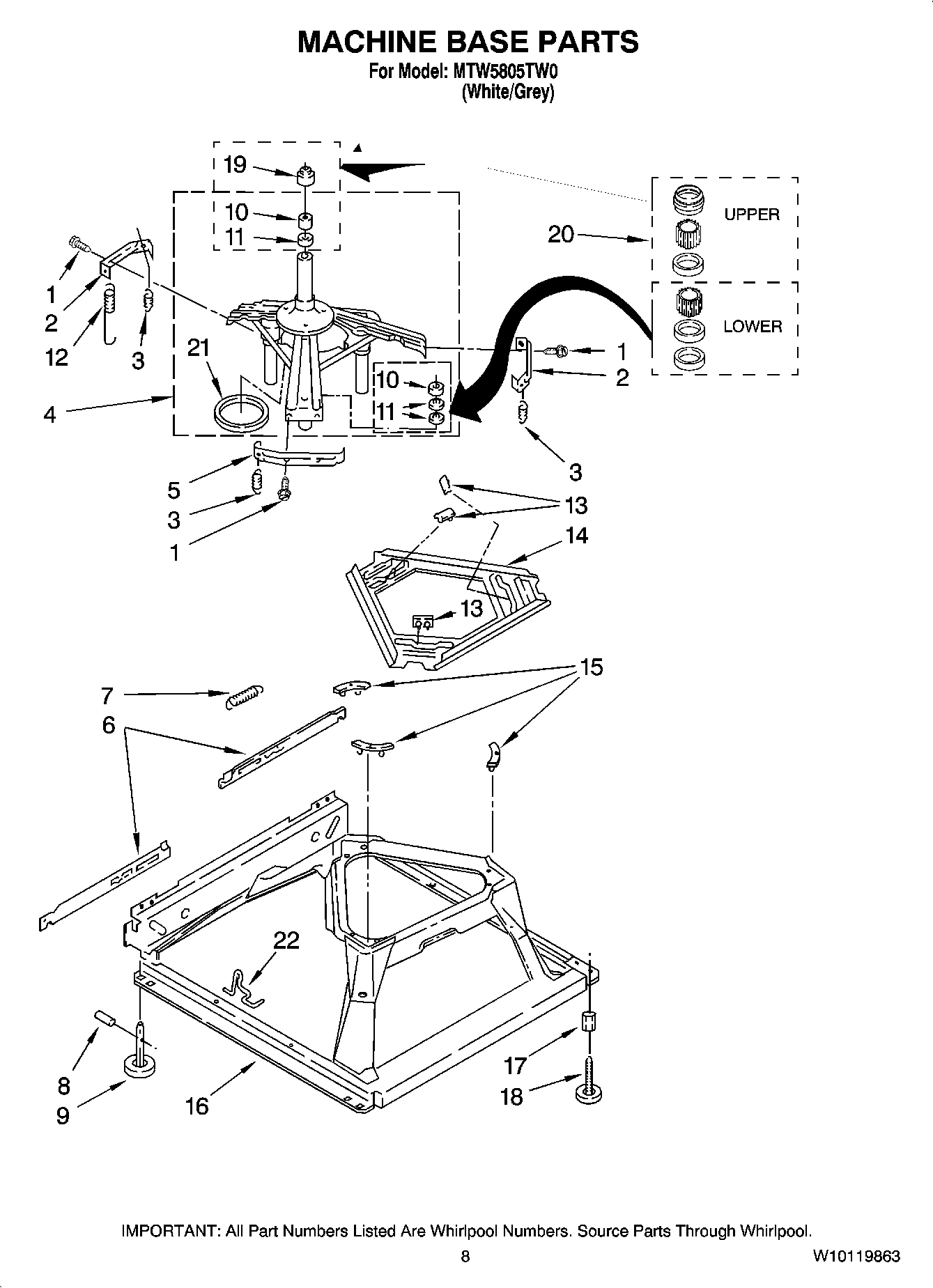 05 - MACHINE BASE PARTS
