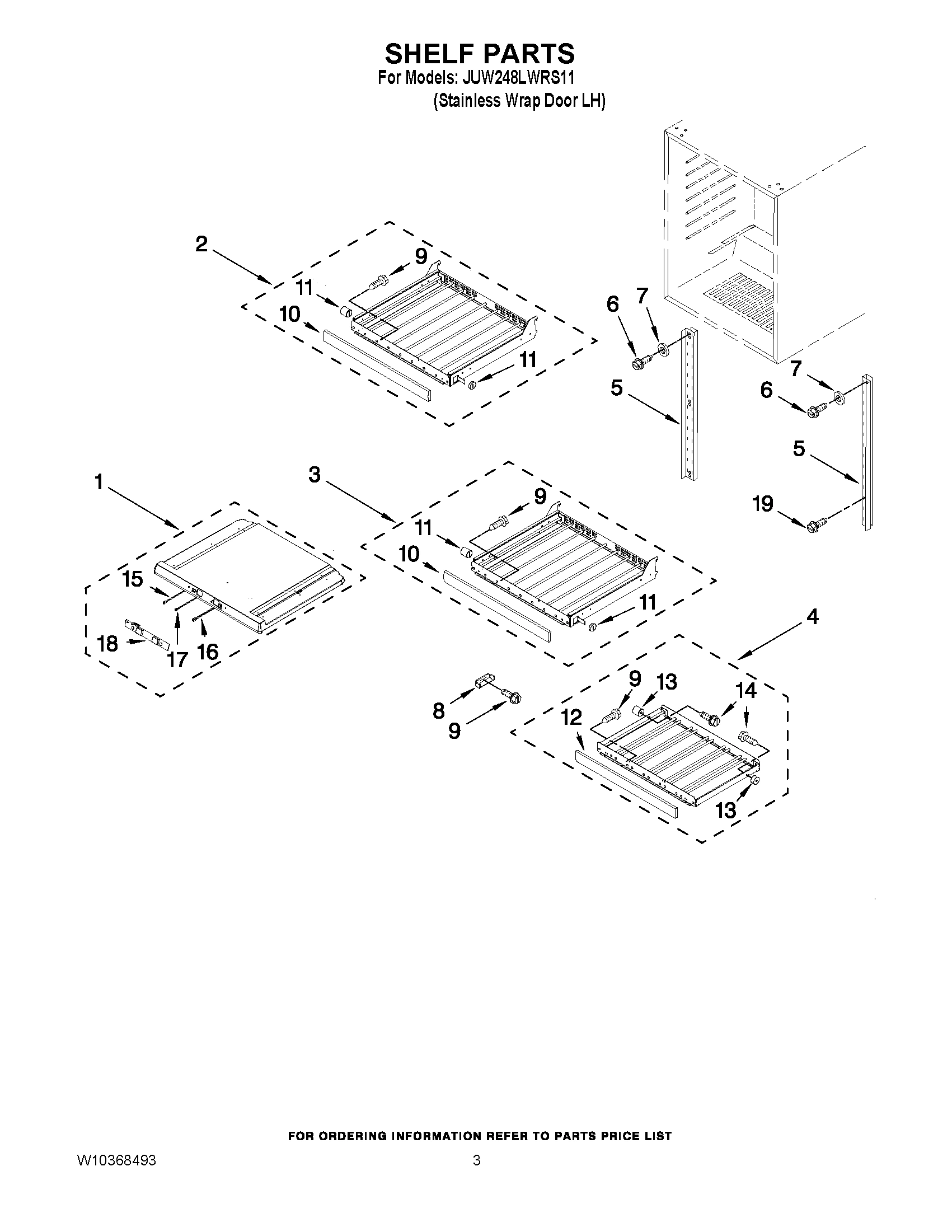 02 - SHELF PARTS