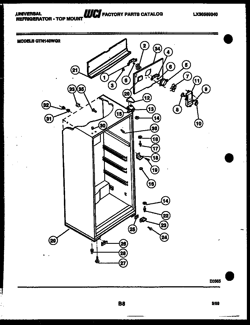 03 - CABINET PARTS