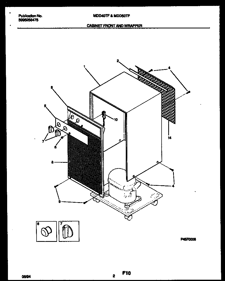 02 - CABINET FRONT AND WRAPPER