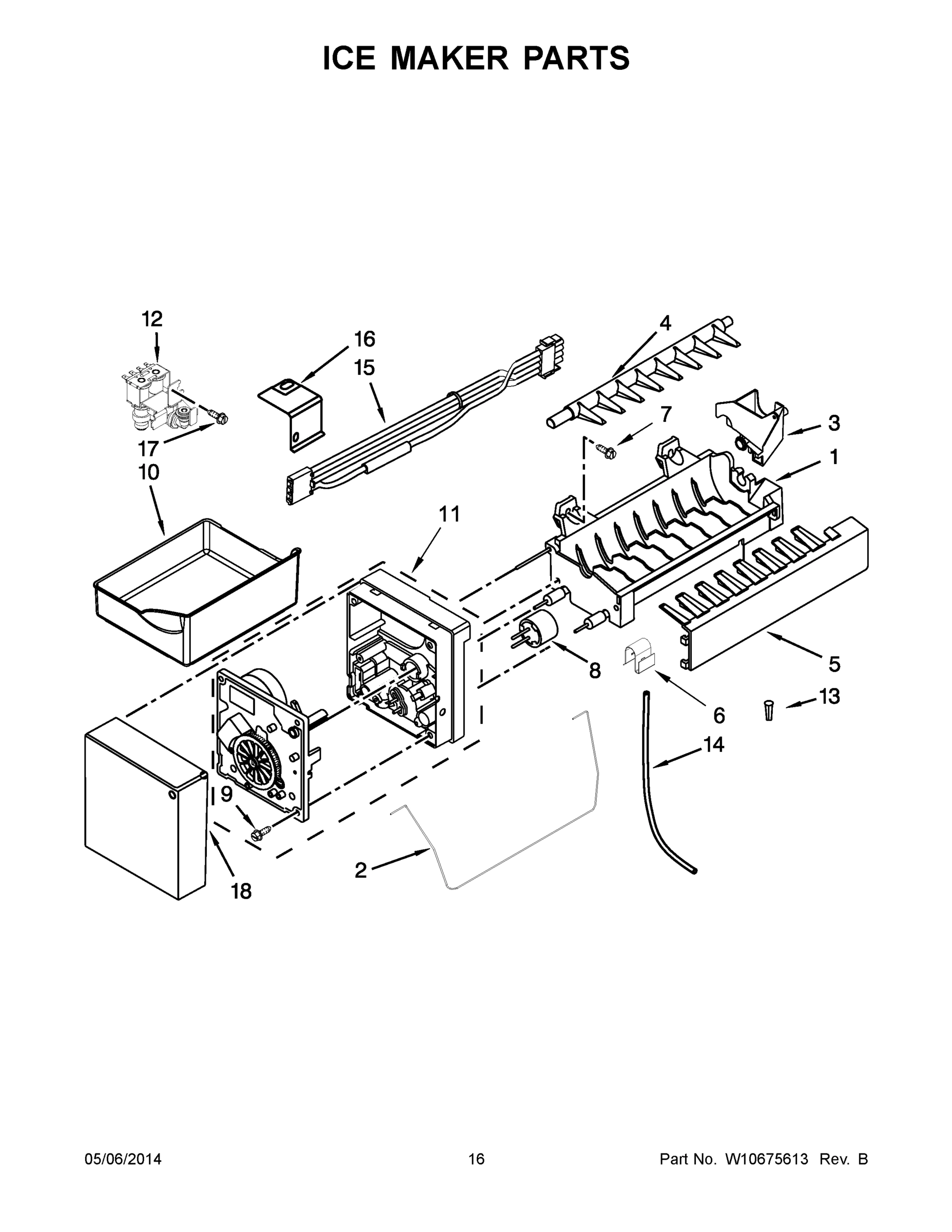 09 - ICE MAKER PARTS