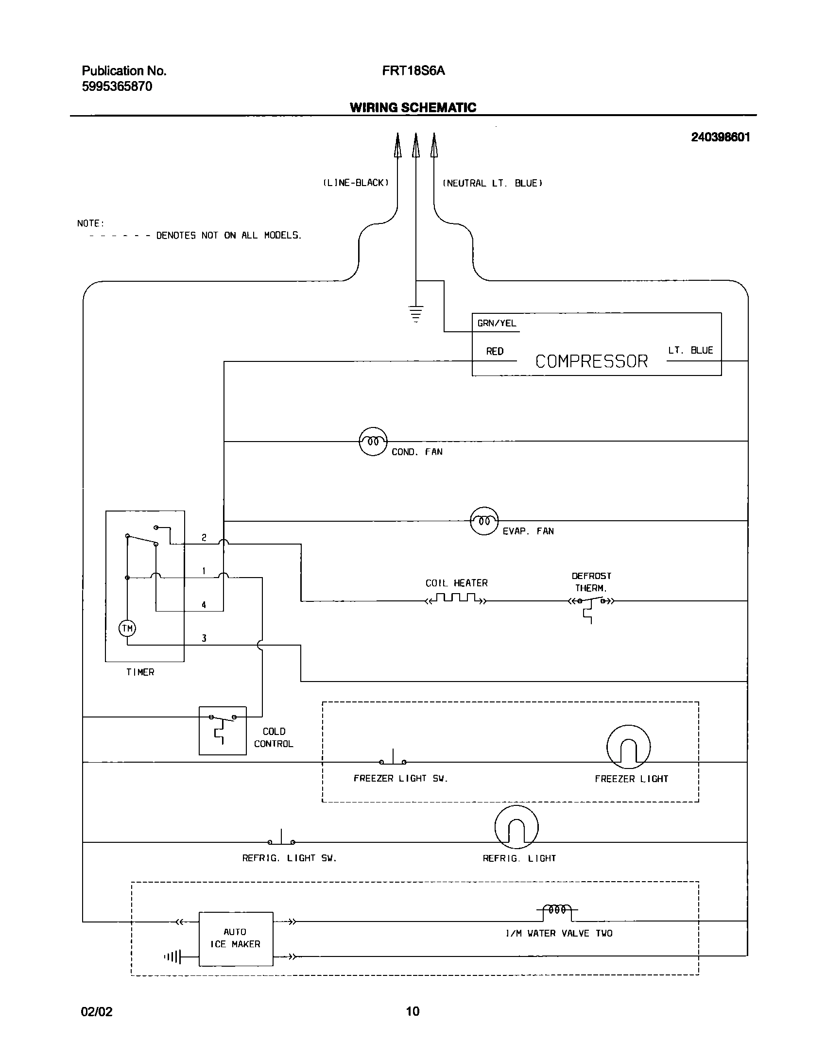 10 - WIRING SCHEMATIC