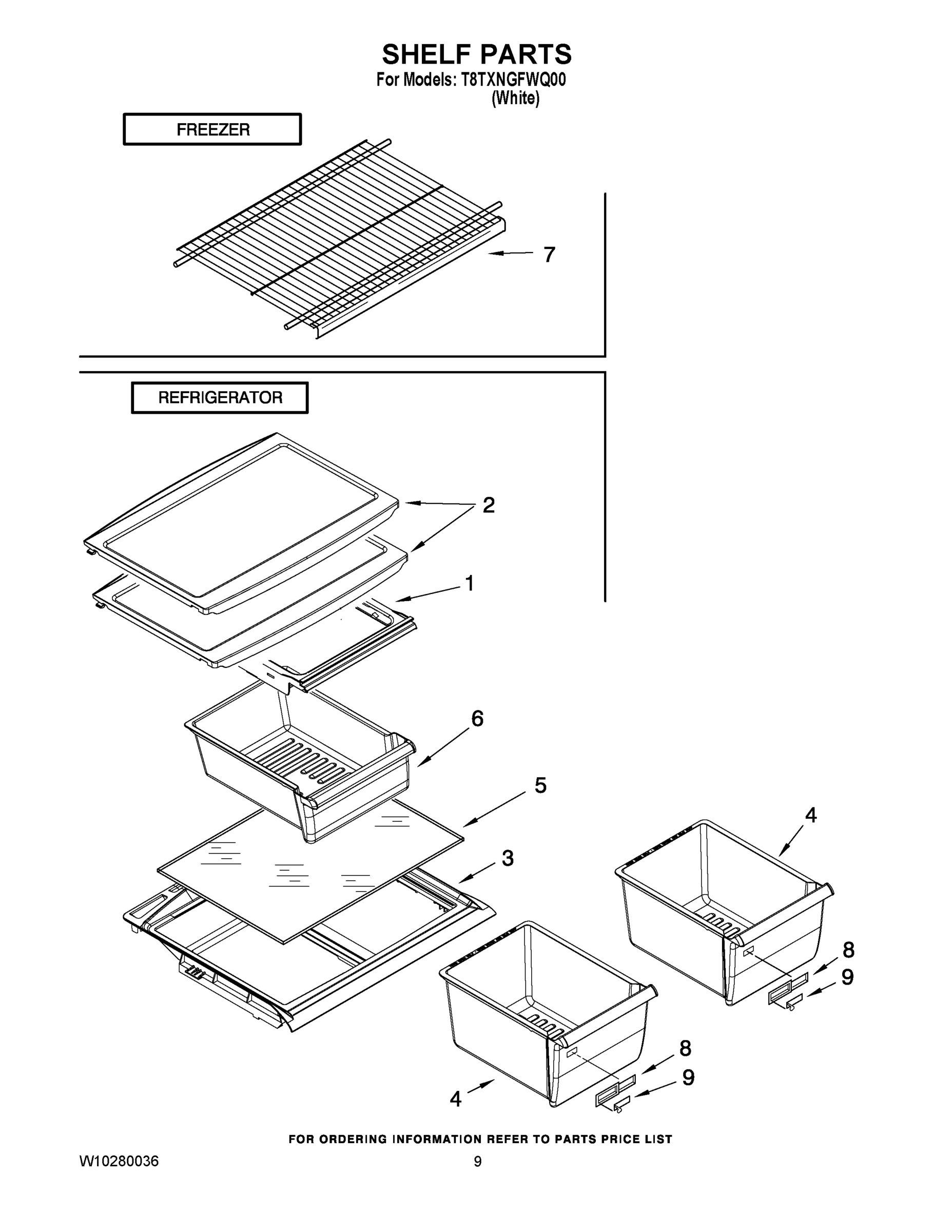 05 - SHELF PARTS