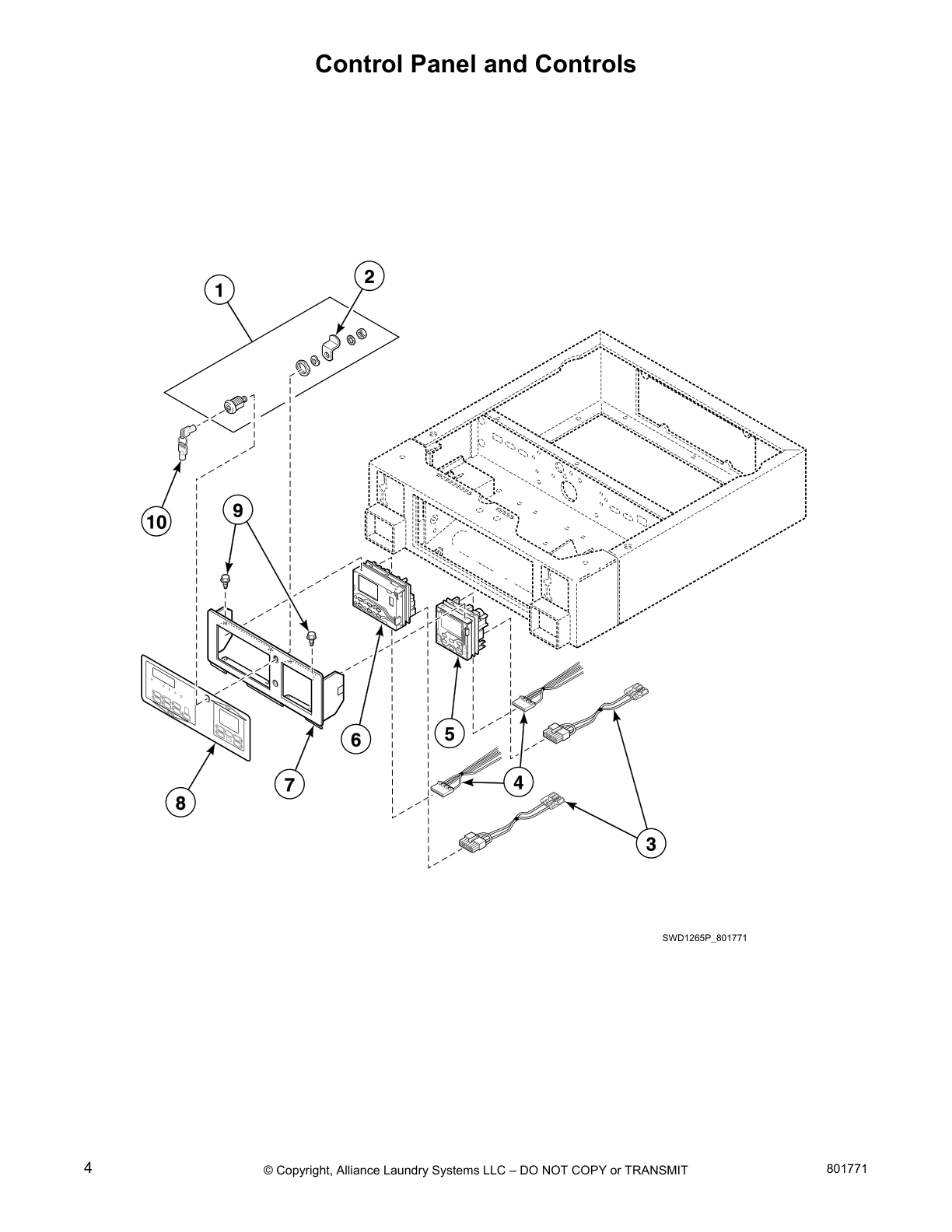 Control Panel and Controls