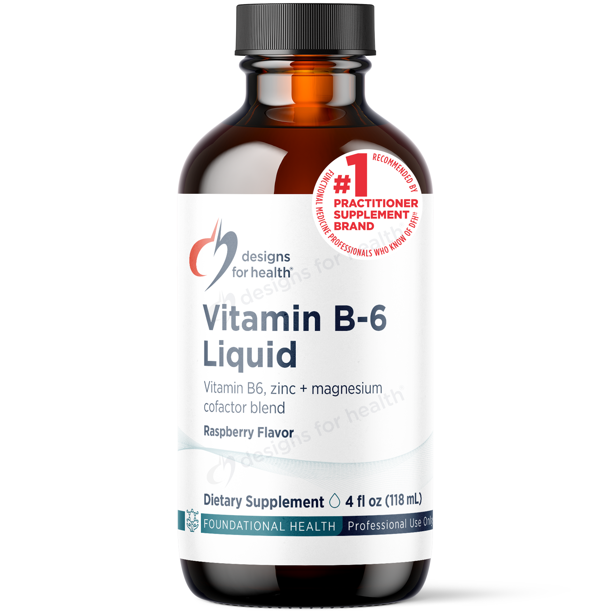 Vitamin B 6 Liquid Designs for Health supplement
