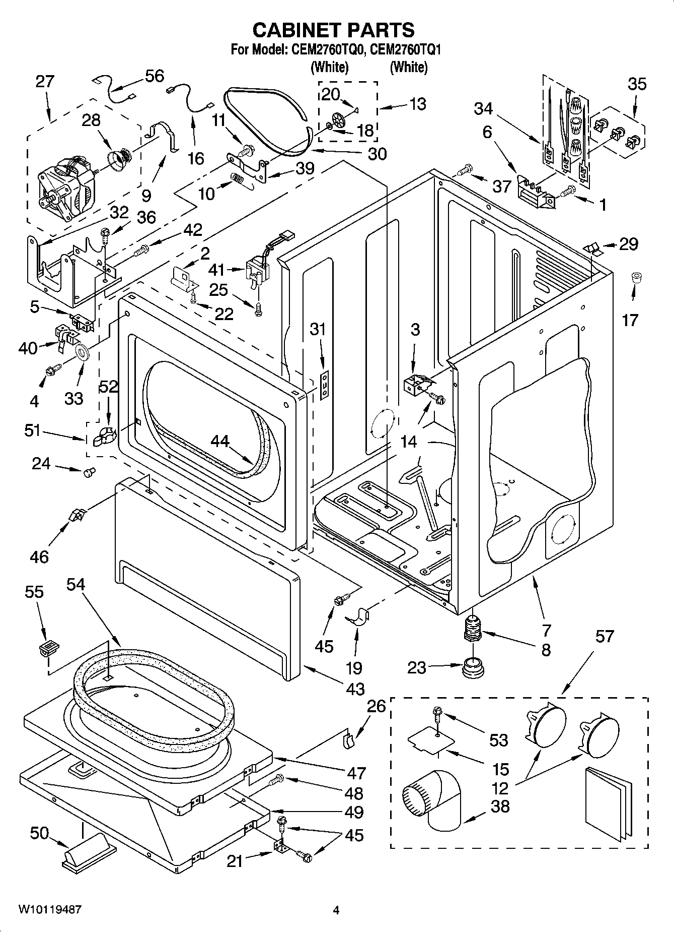 02 - CABINET PARTS