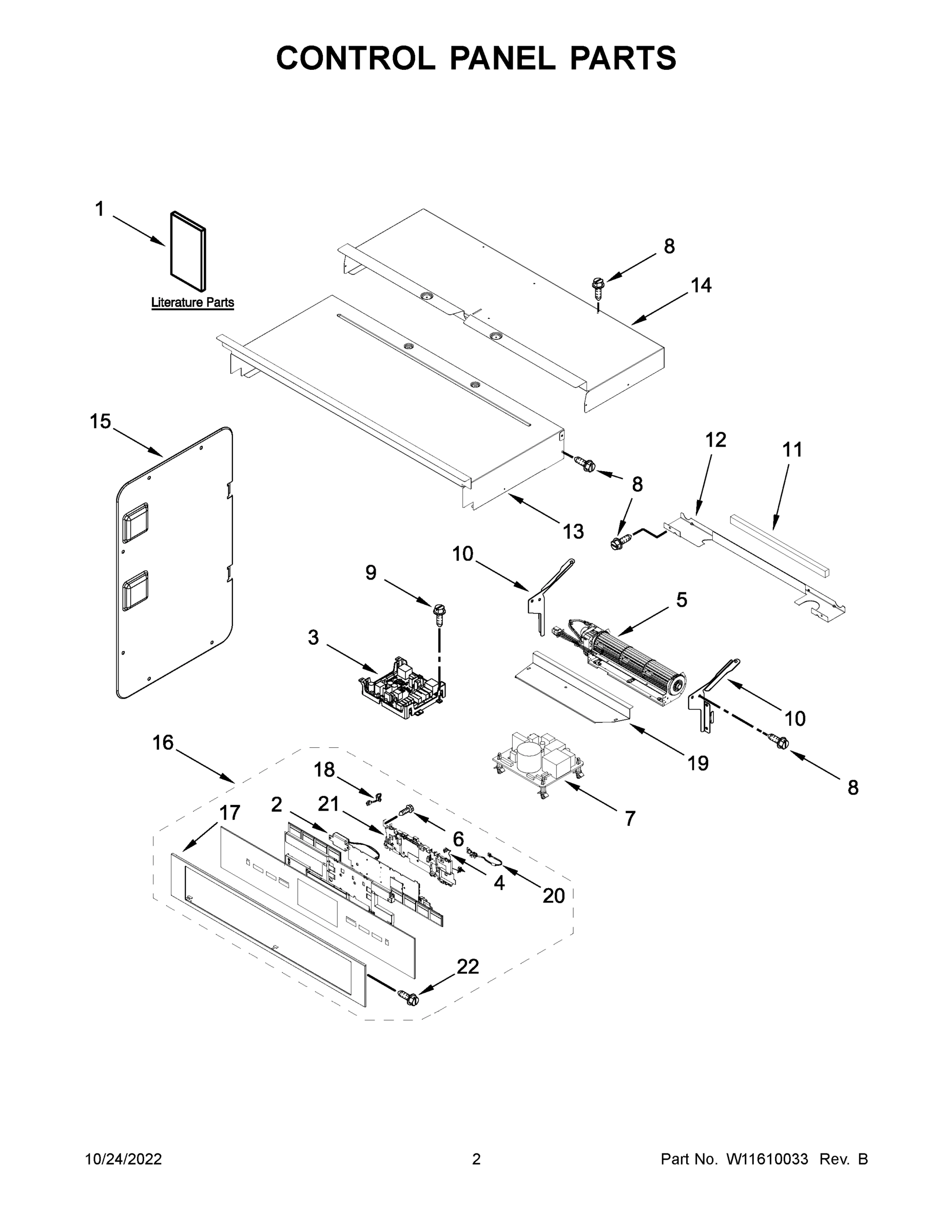 02 - CONTROL PANEL PARTS